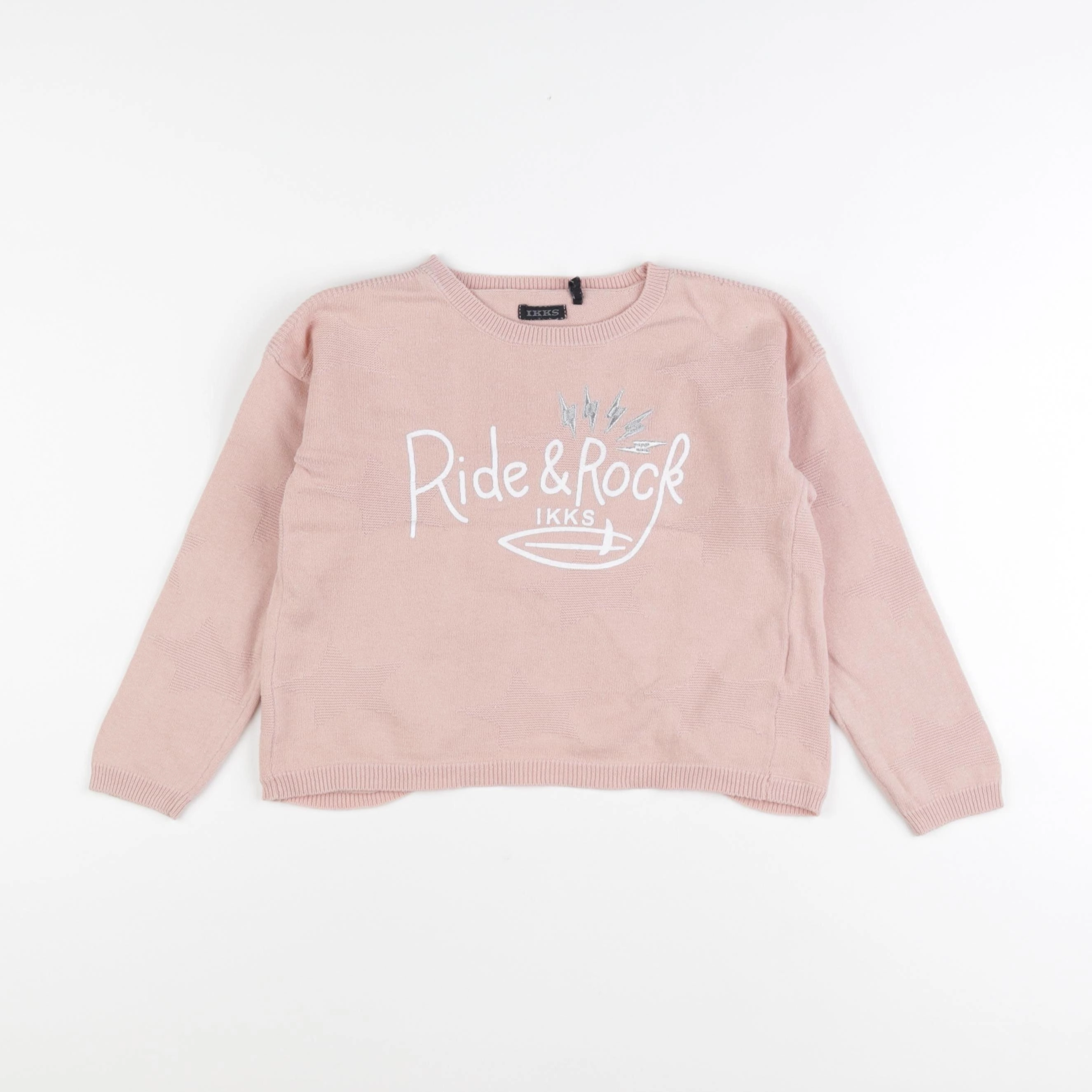IKKS - pull rose - 4 ans