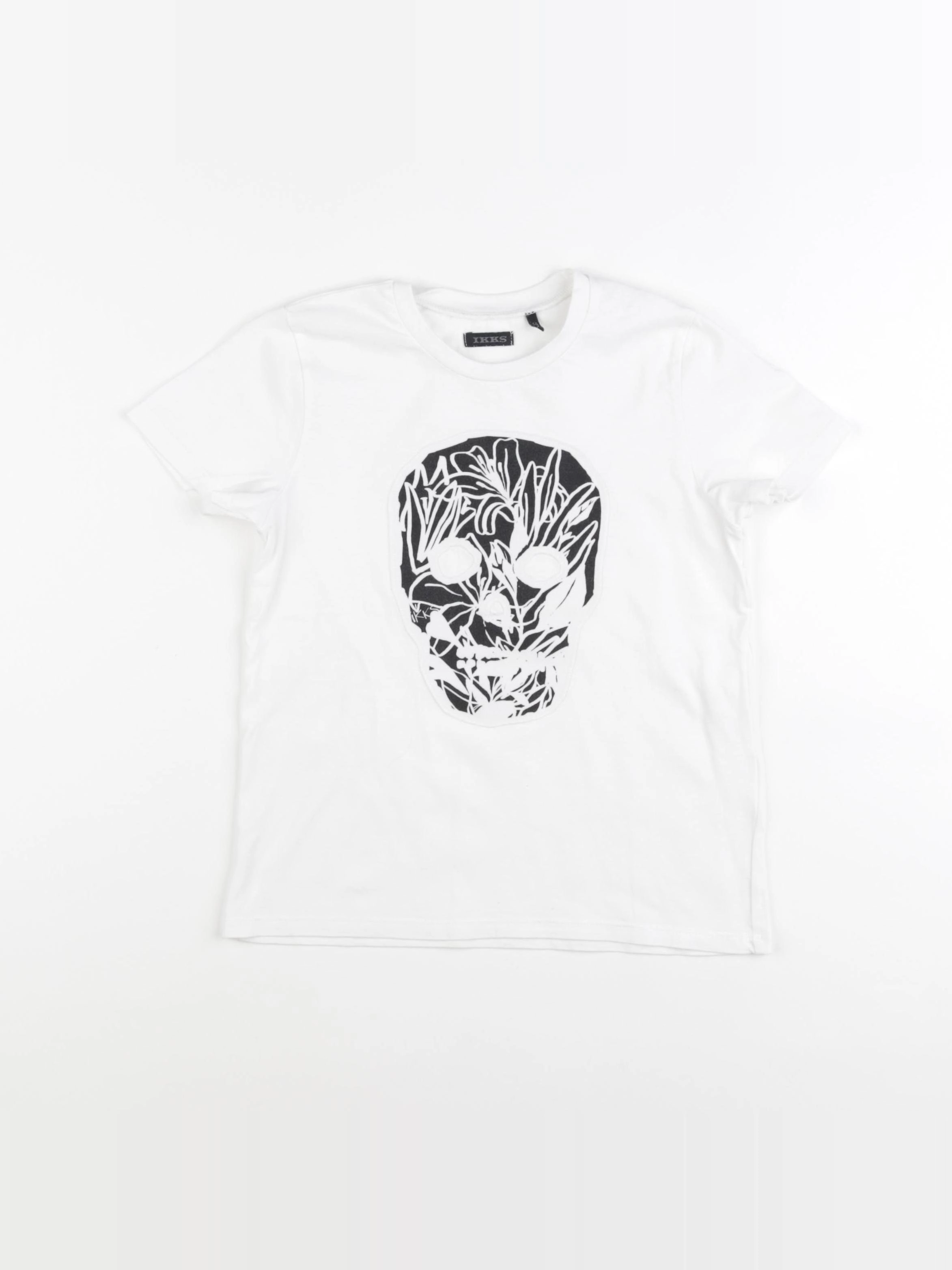 IKKS - tee-shirt blanc - 5 ans