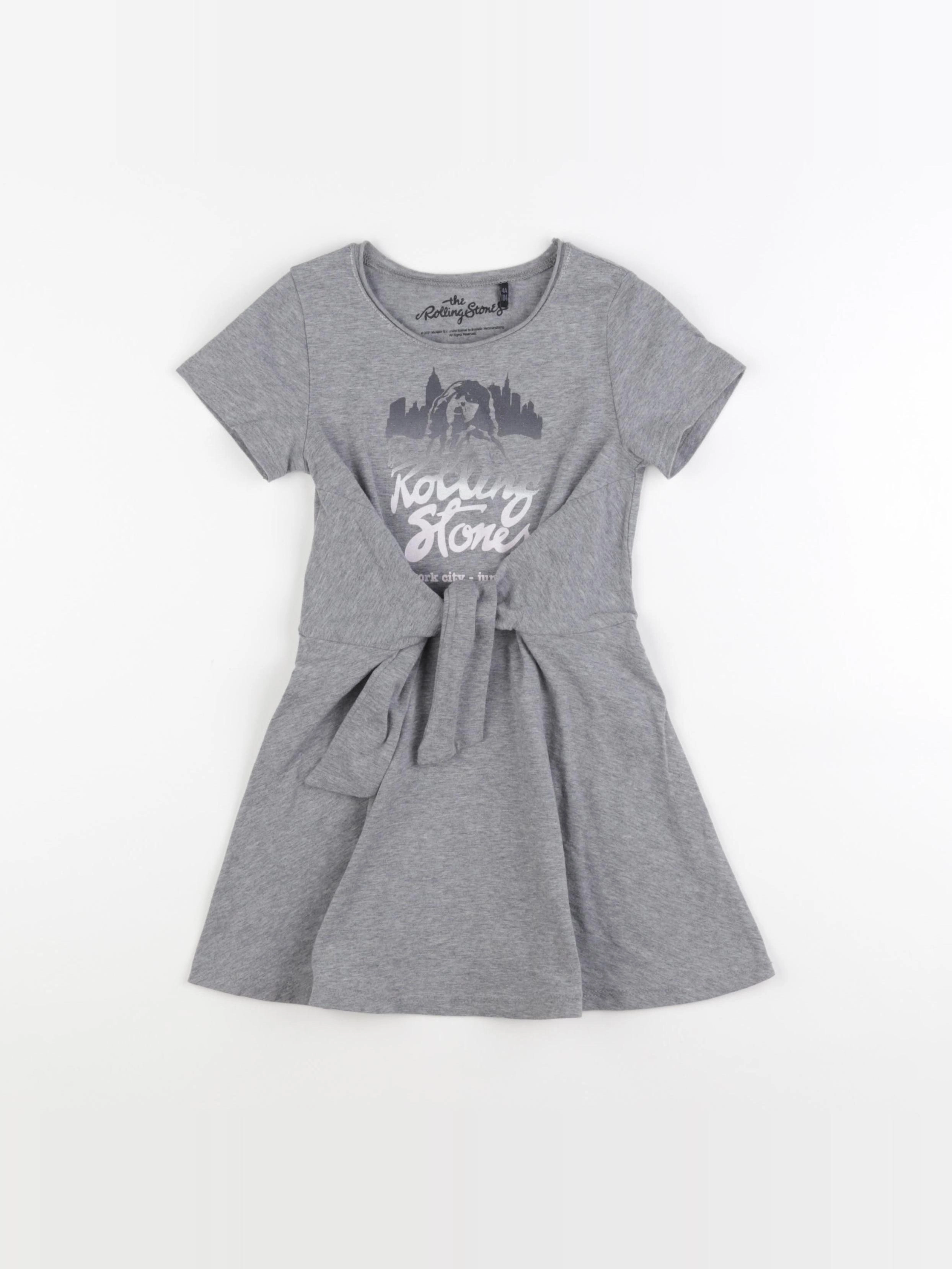 IKKS - robe gris - 4 ans