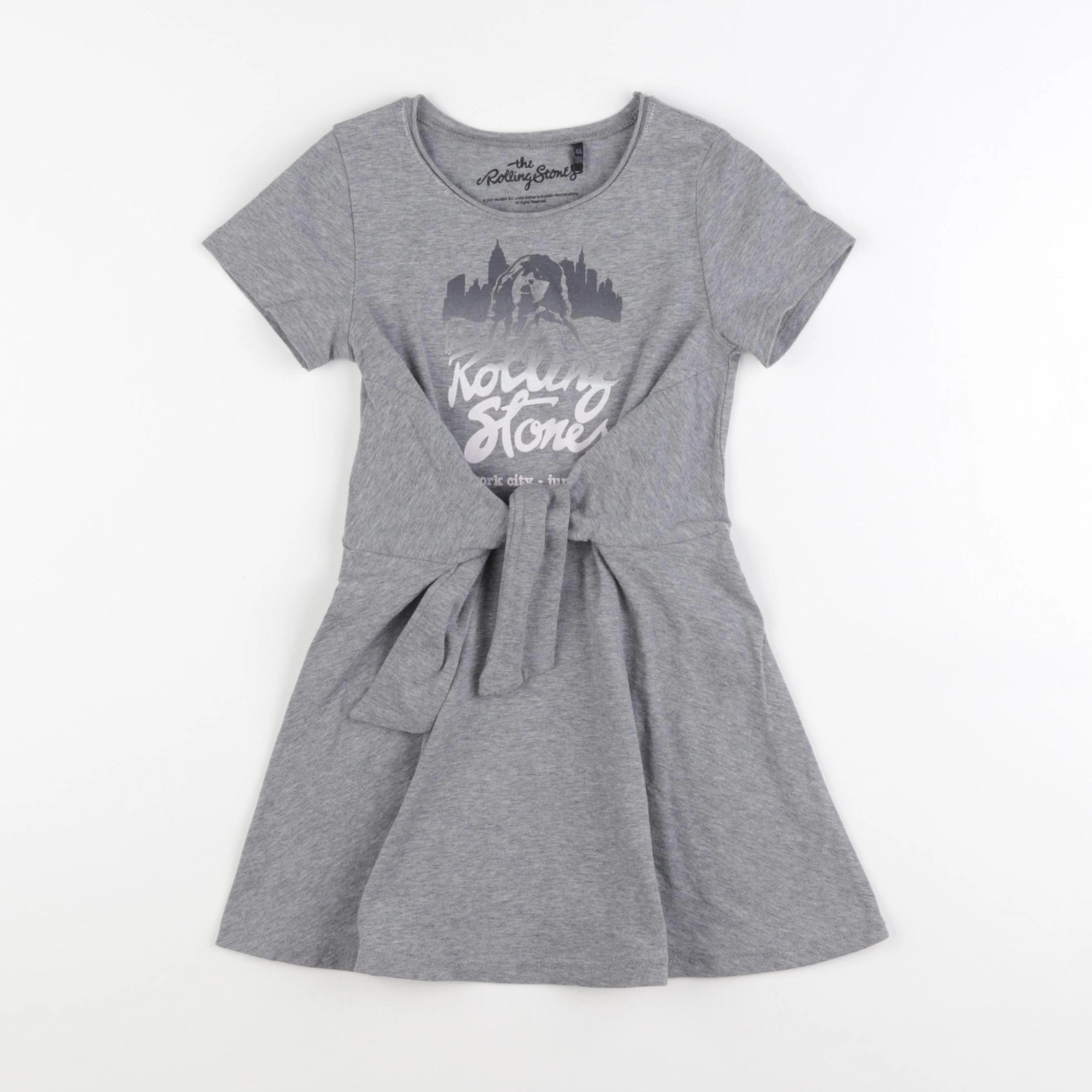 IKKS - robe gris - 4 ans