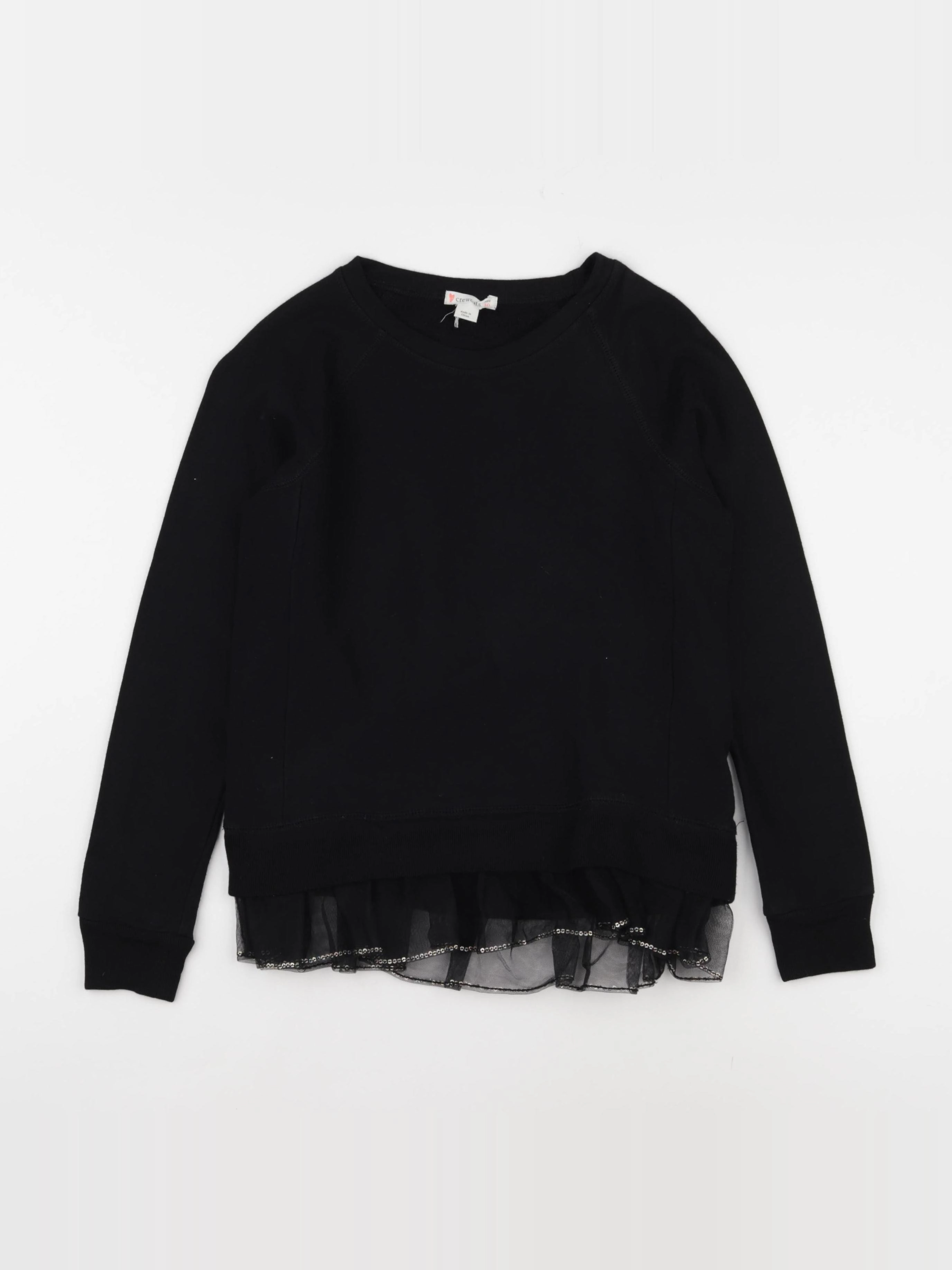 Crewcuts - sweat noir - 10 ans