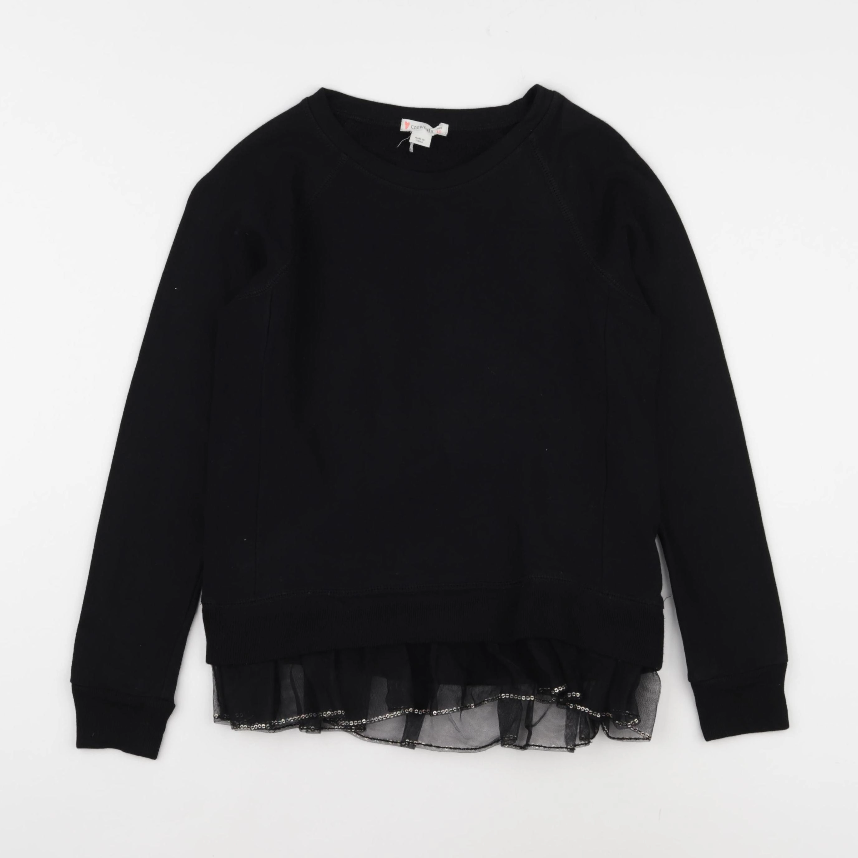 Crewcuts - sweat noir - 10 ans