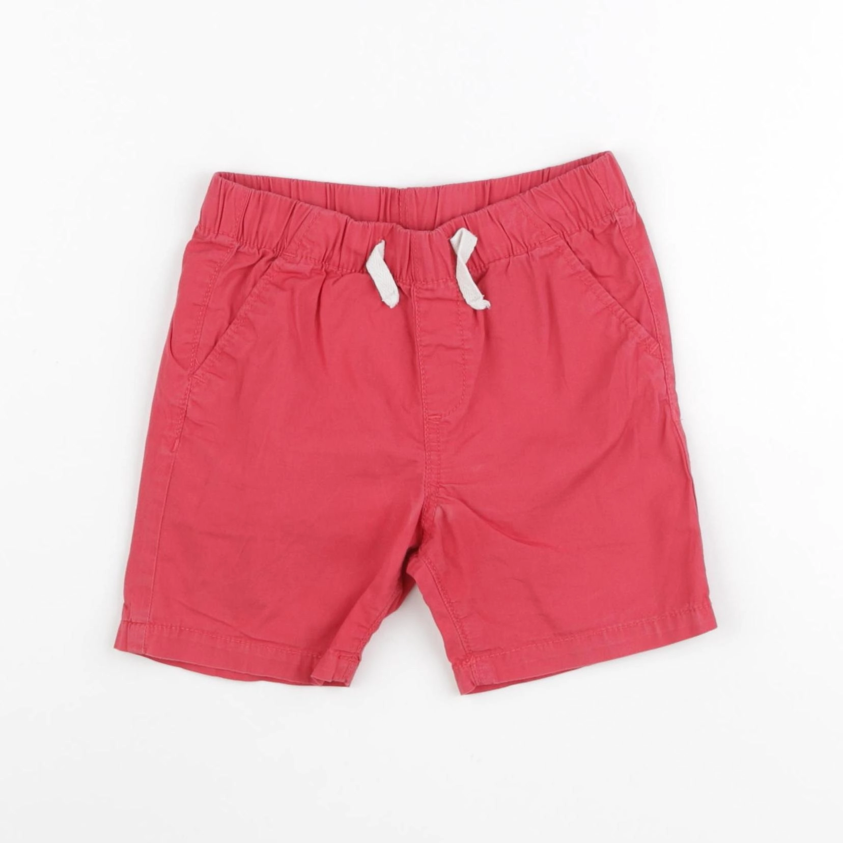 H&M - short rouge - 12/18 mois