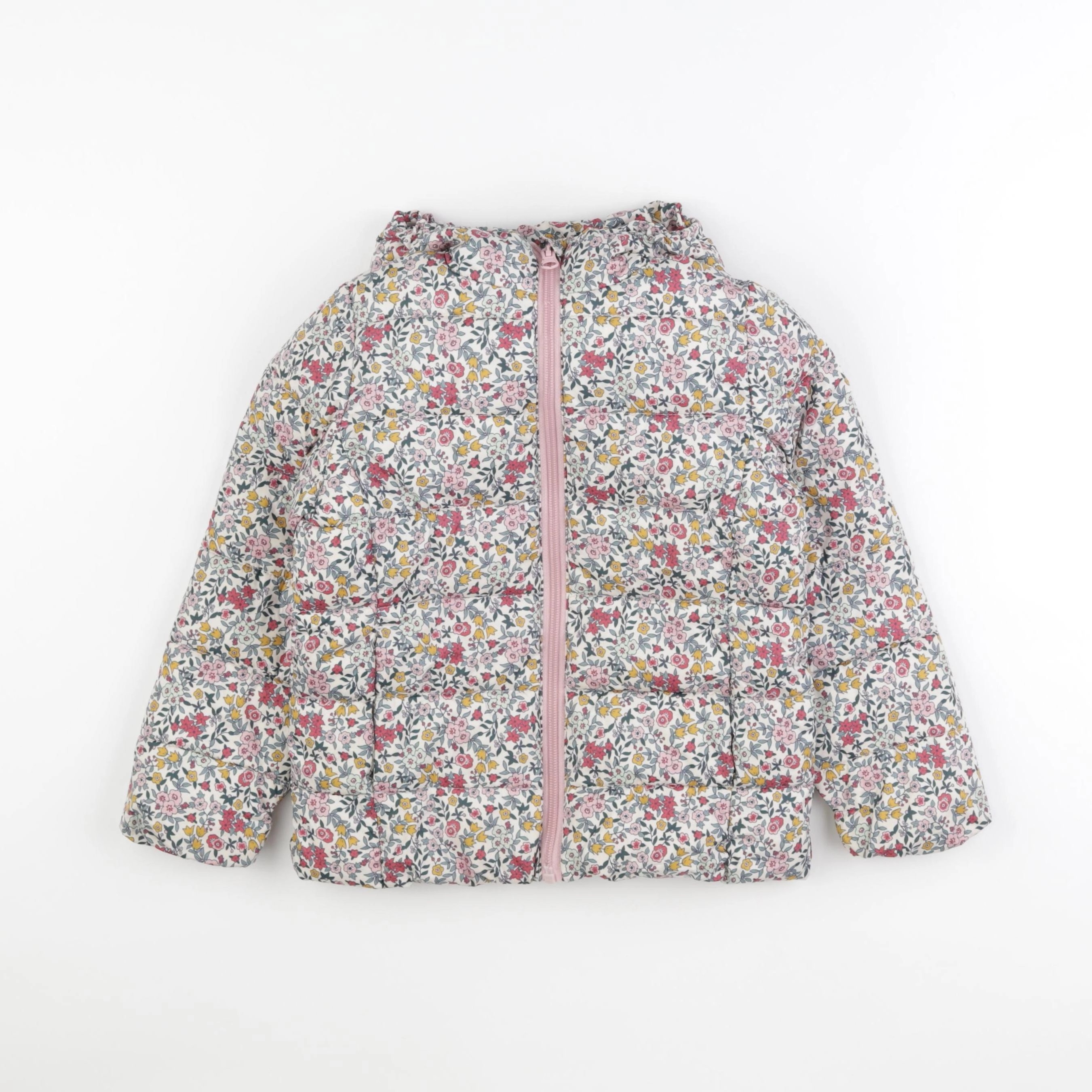 Monoprix - doudoune rose - 5 ans