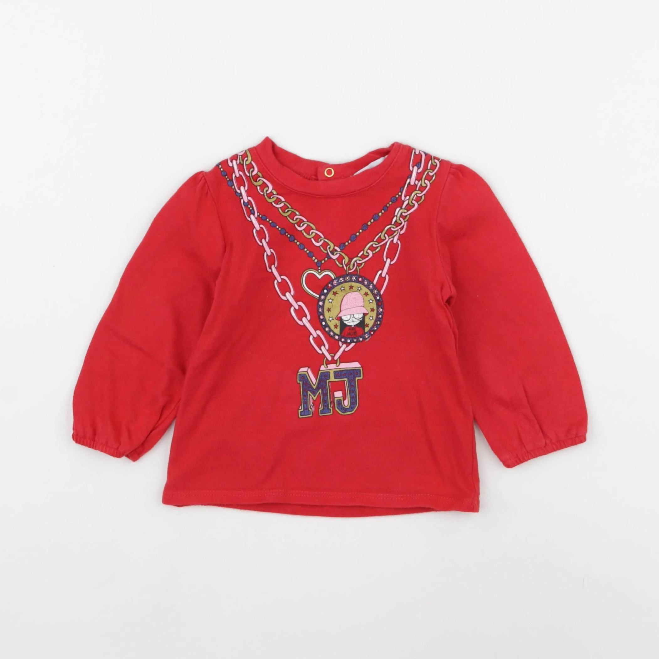 Little marc jacobs - tee-shirt rouge - 6 mois