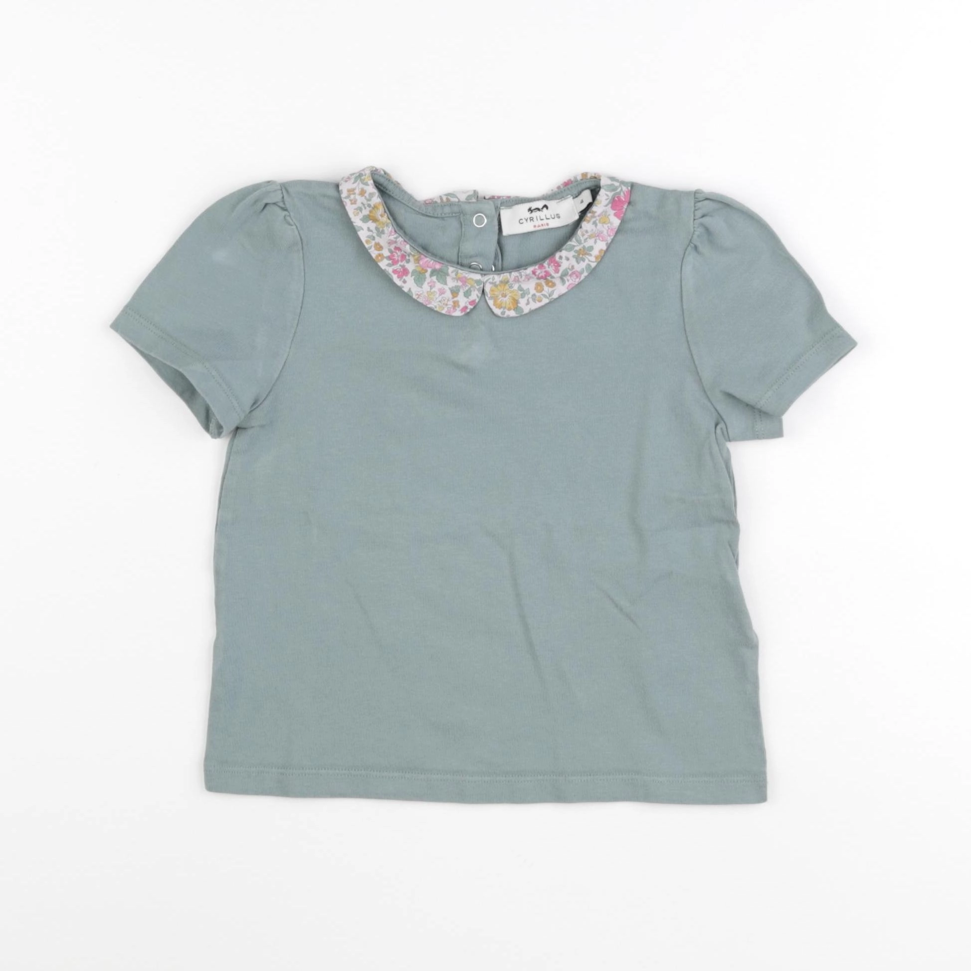 Cyrillus - tee-shirt vert - 6 ans