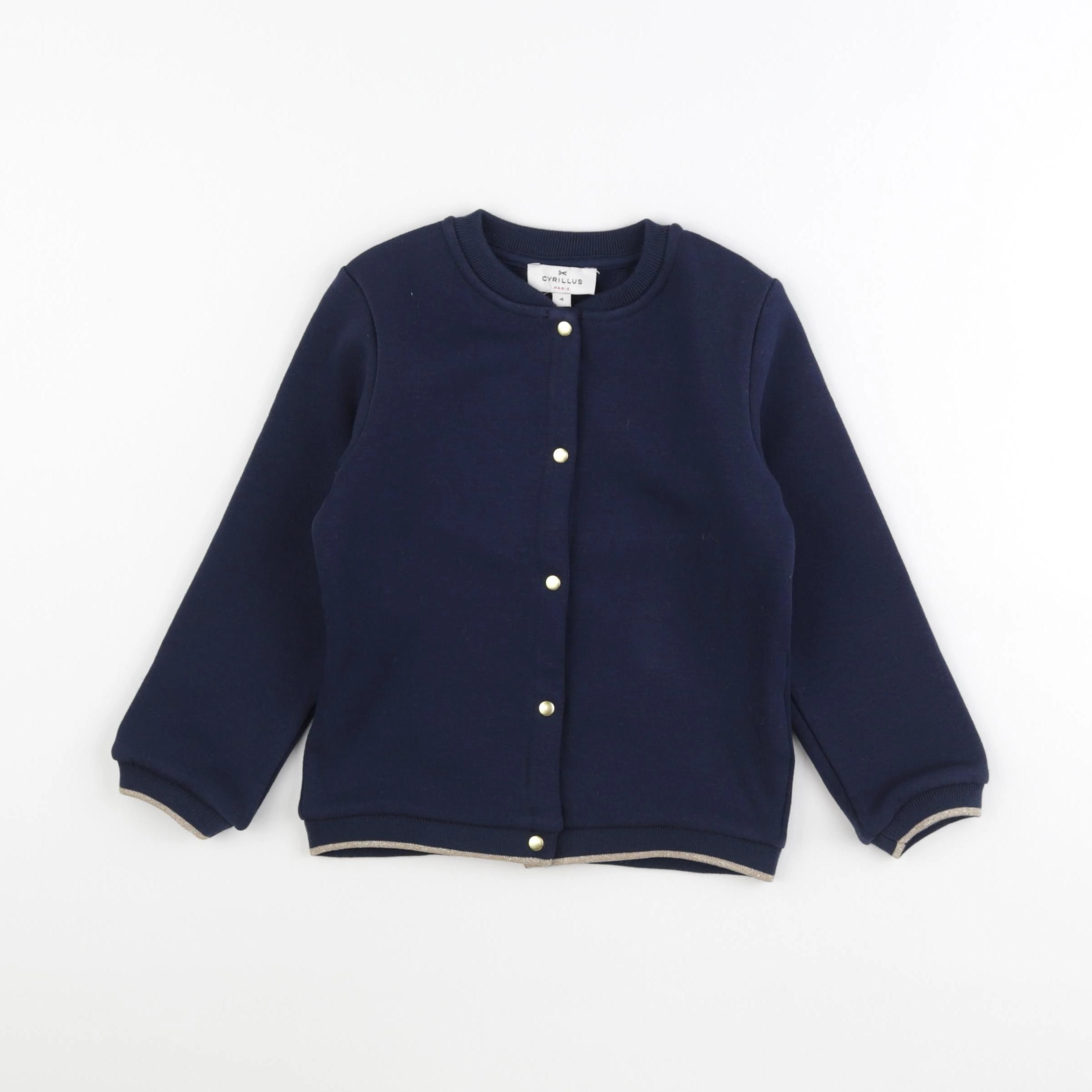 Cyrillus - sweat bleu - 4 ans