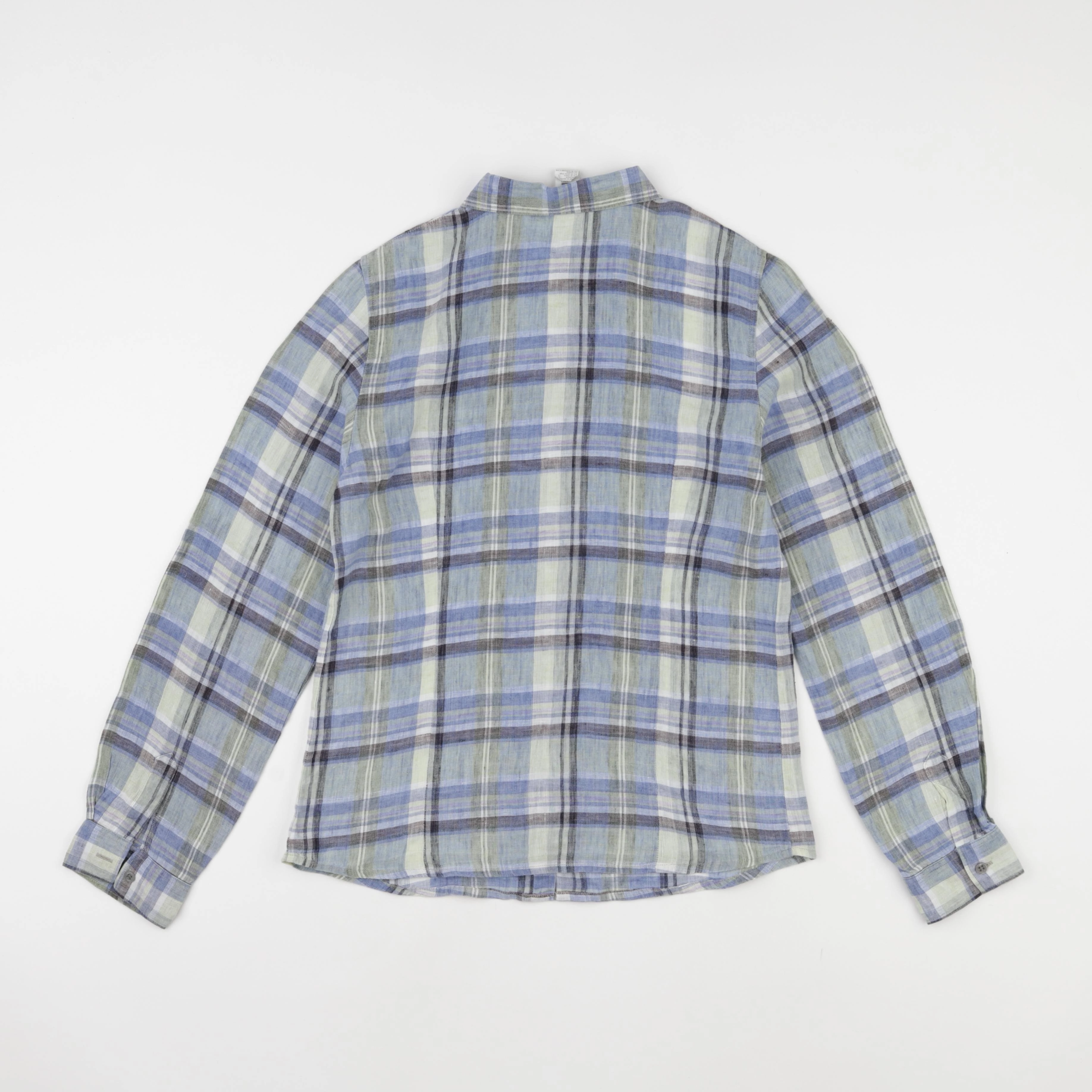 Bonpoint - chemise bleu, vert - 12 ans