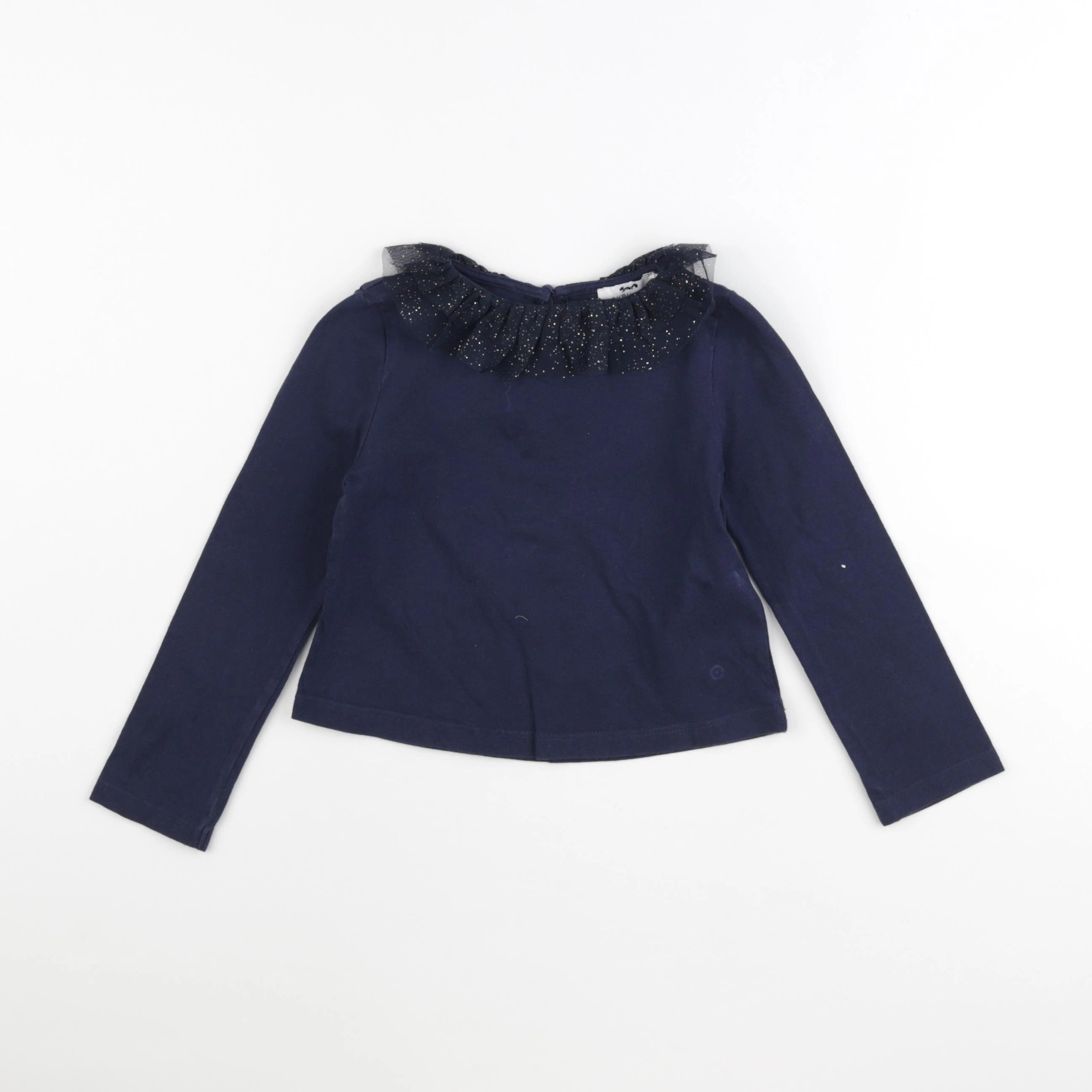 Cyrillus - tee-shirt bleu - 4 ans