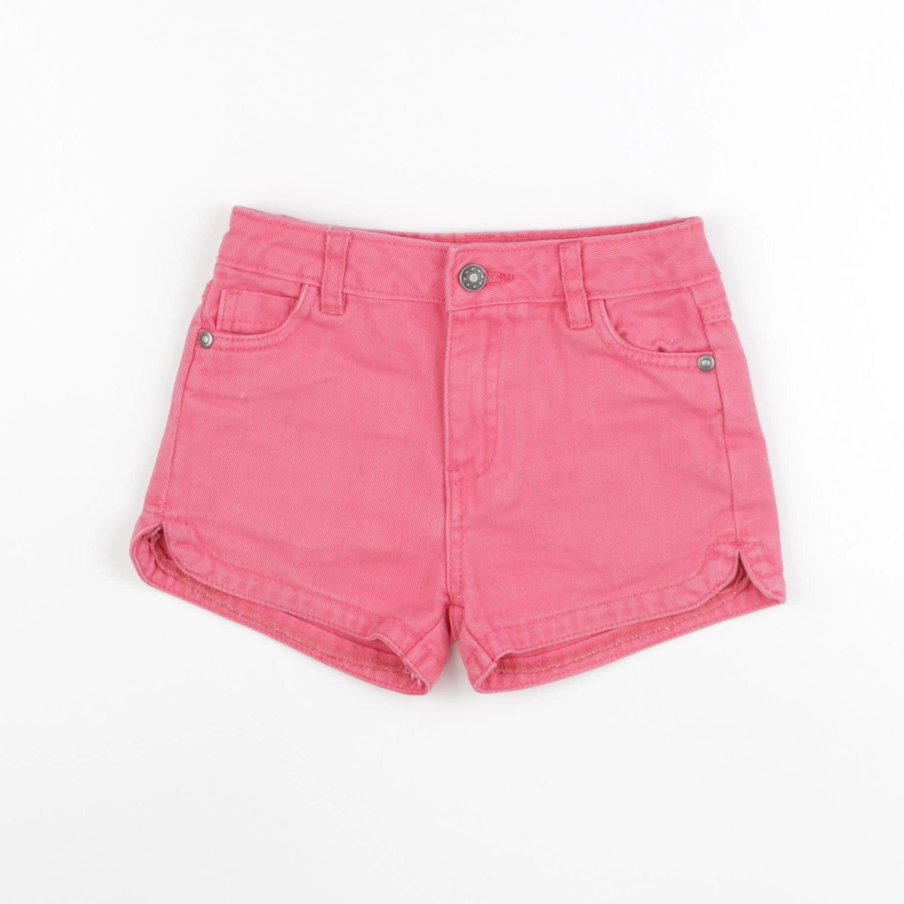 Galeries Lafayette - short rose - 6 ans