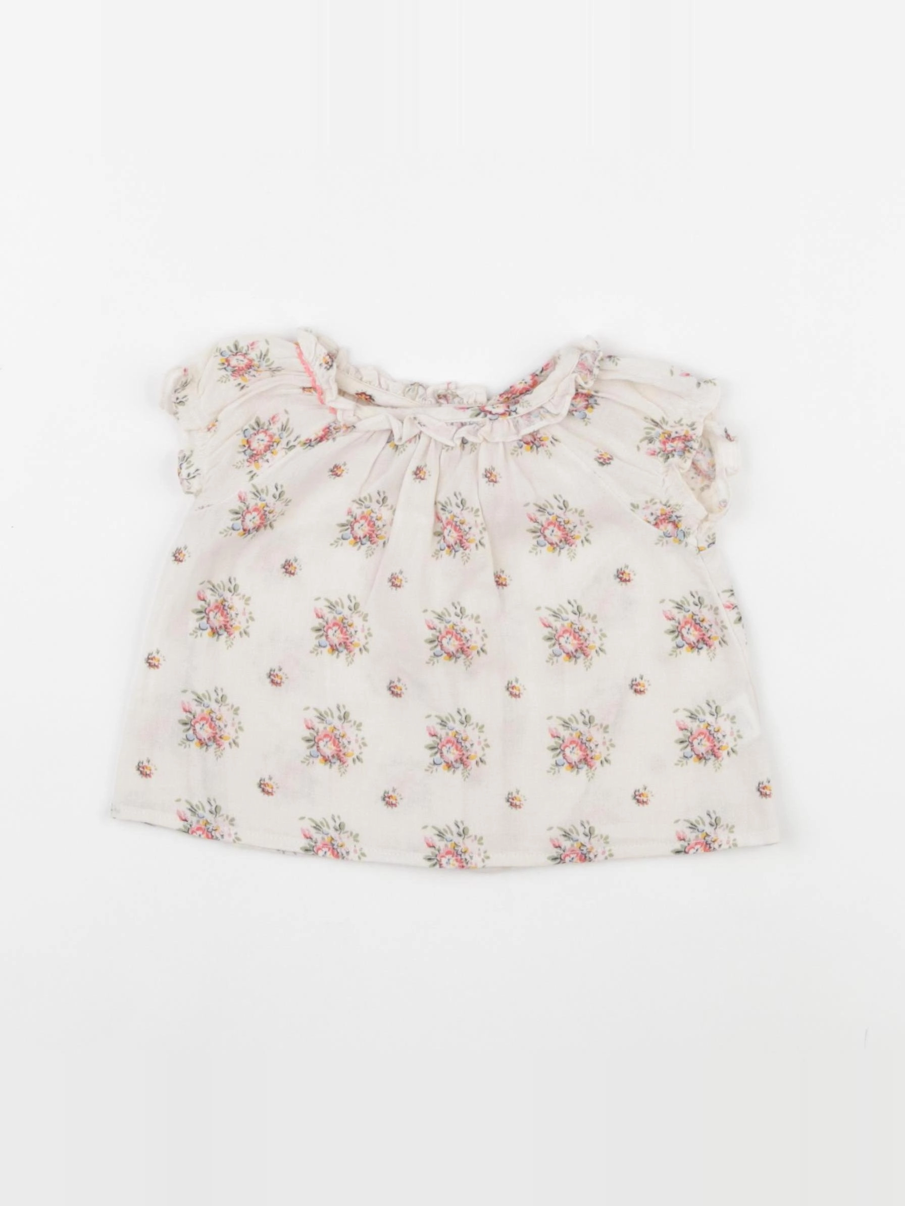 Bonpoint - blouse multicolore - 6 mois