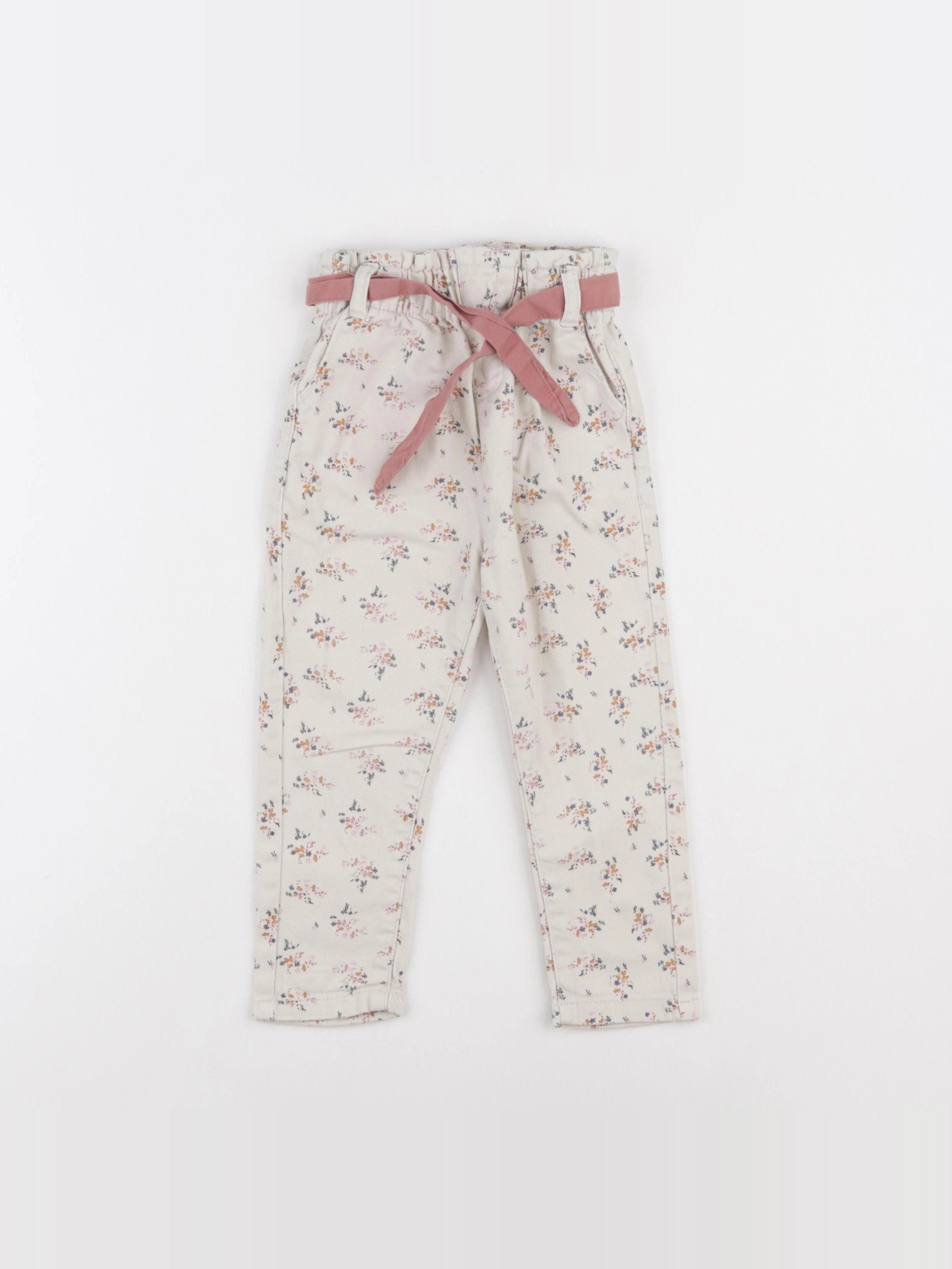 Vertbaudet - jean beige - 24 mois