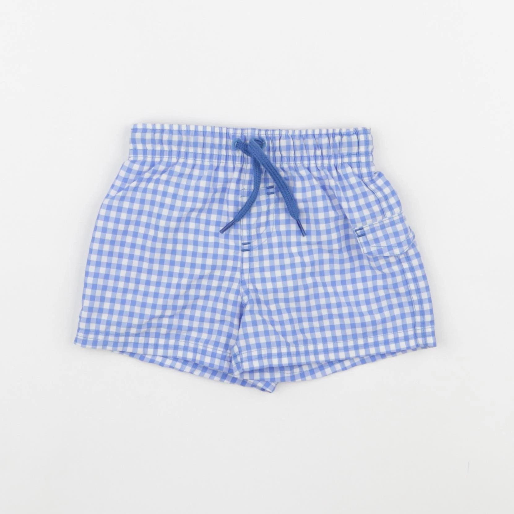 Tartine & Chocolat - maillot de bain bleu, blanc - 1 an