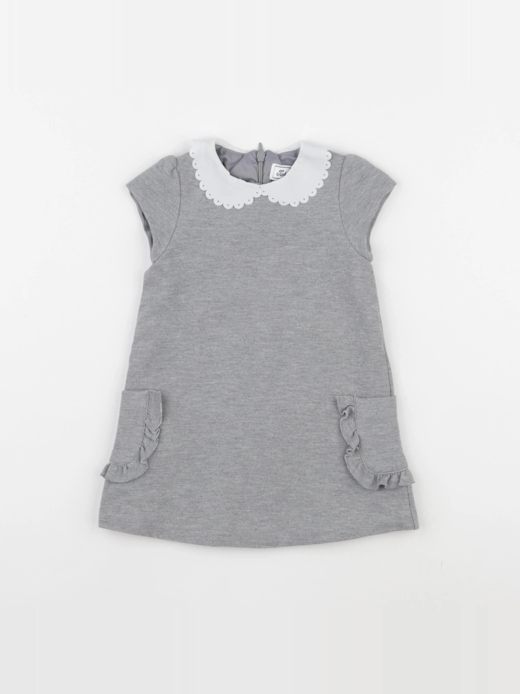 Tartine & Chocolat - robe gris - 1 an
