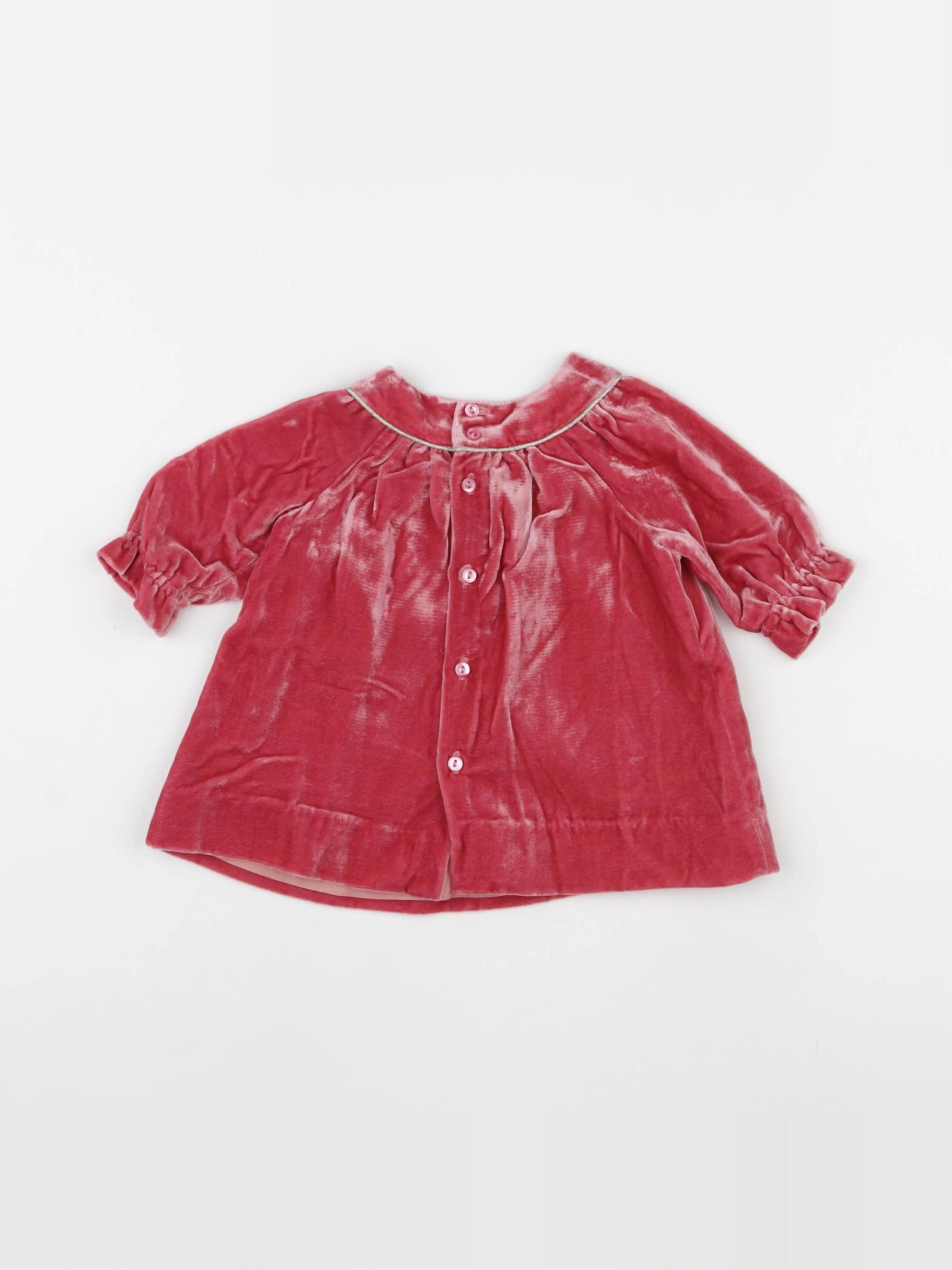 Bonpoint - robe rose - 3 mois