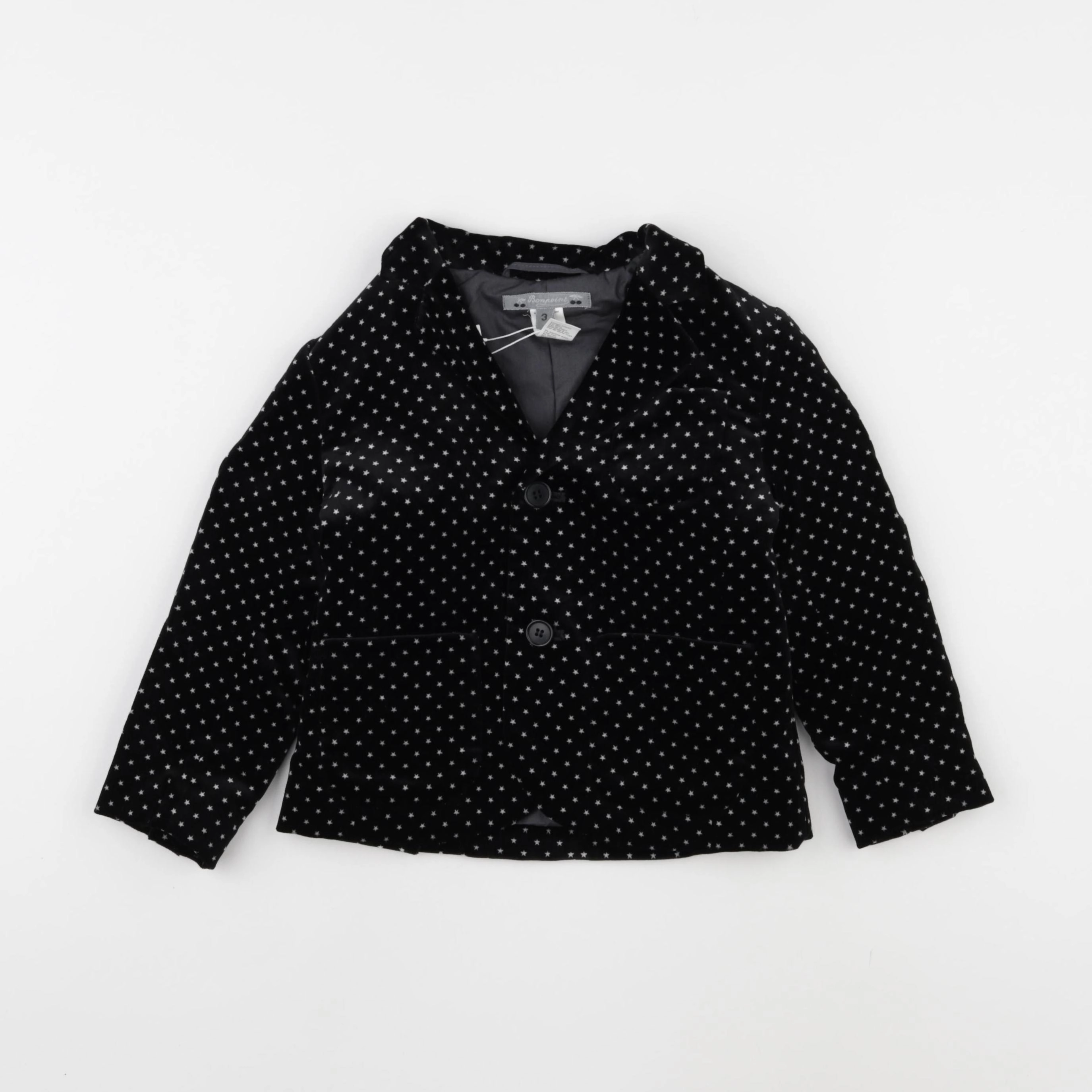 Bonpoint - veste noir - 3 ans