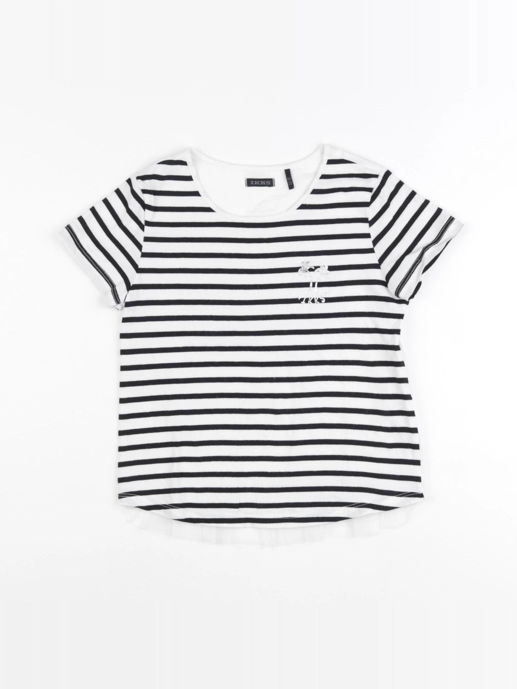 IKKS - tee-shirt bleu - 8 ans