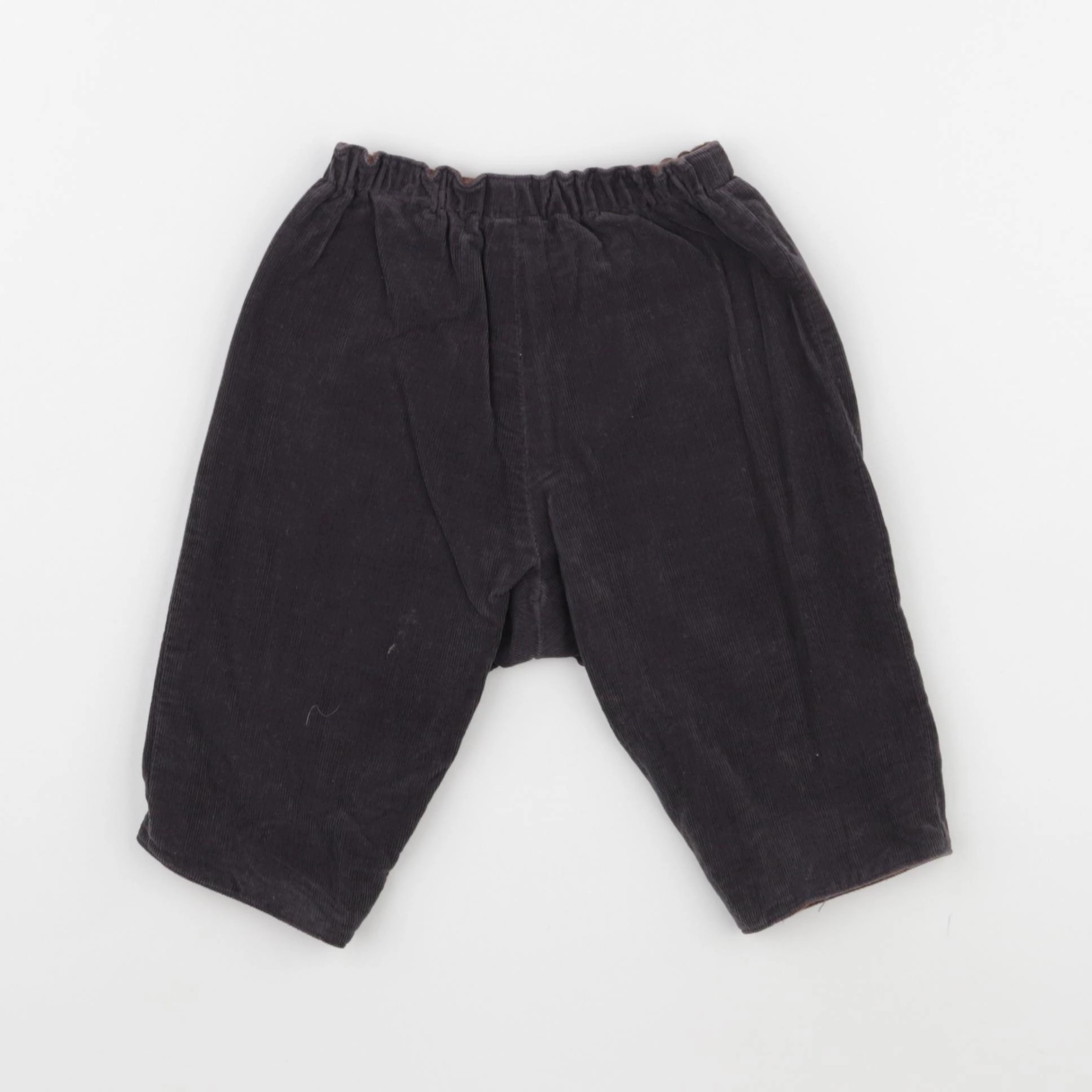 Bonpoint - sarouel doublé gris - 6 mois