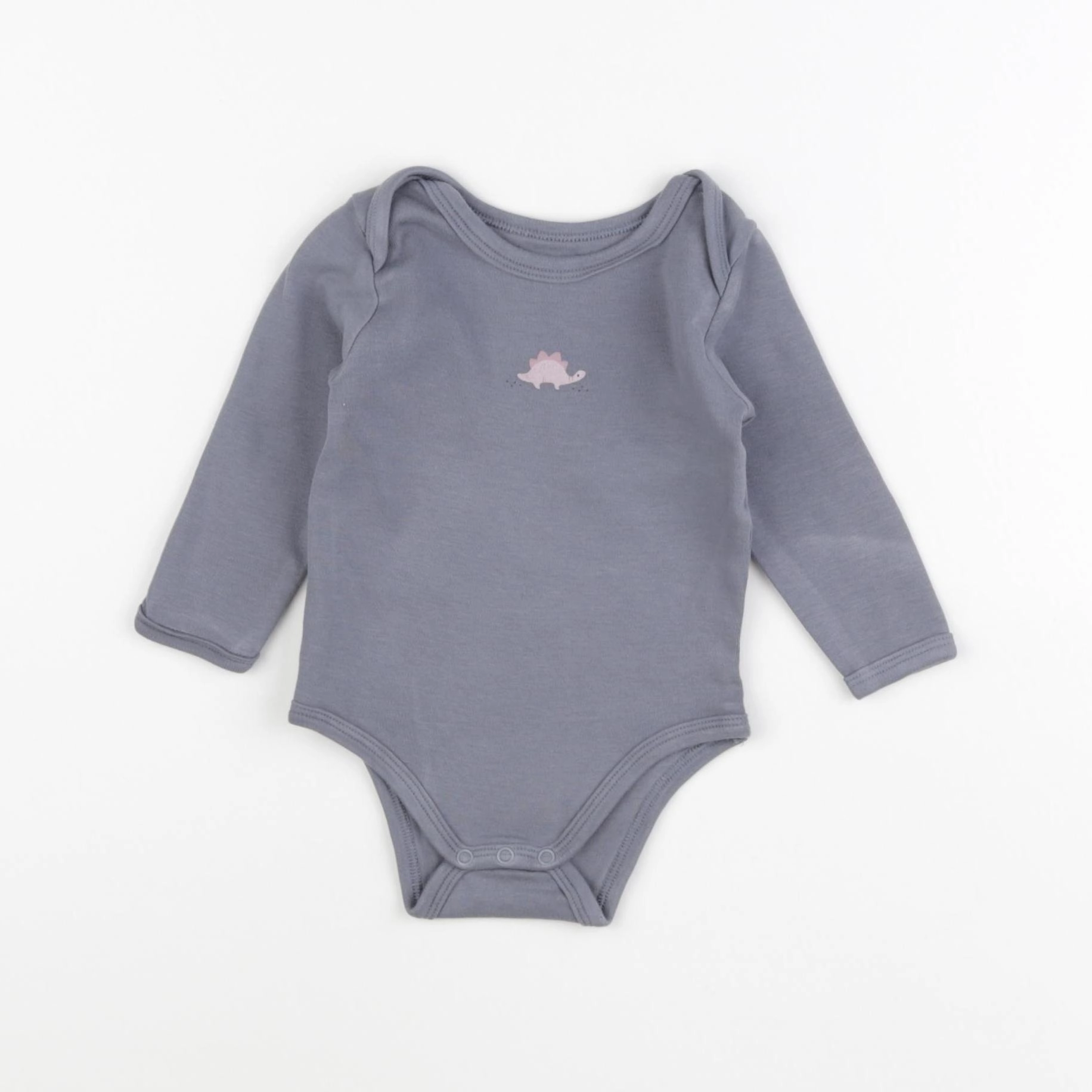 Vertbaudet - body gris - 9 mois