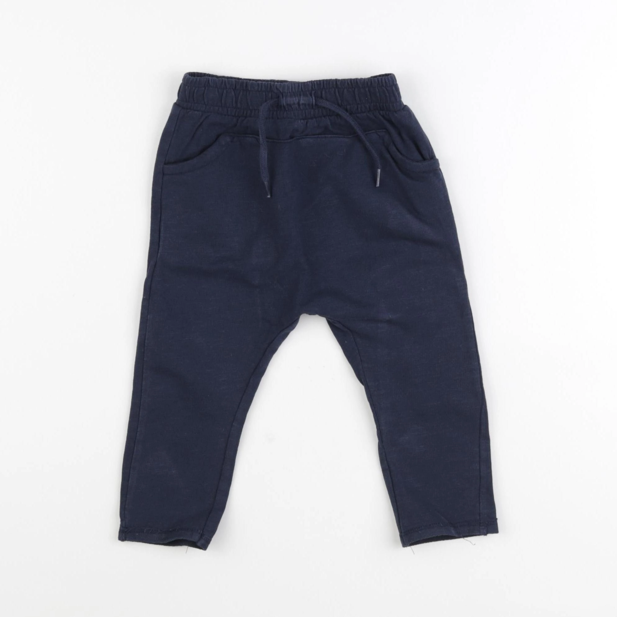 Vertbaudet - jogging bleu - 9 mois