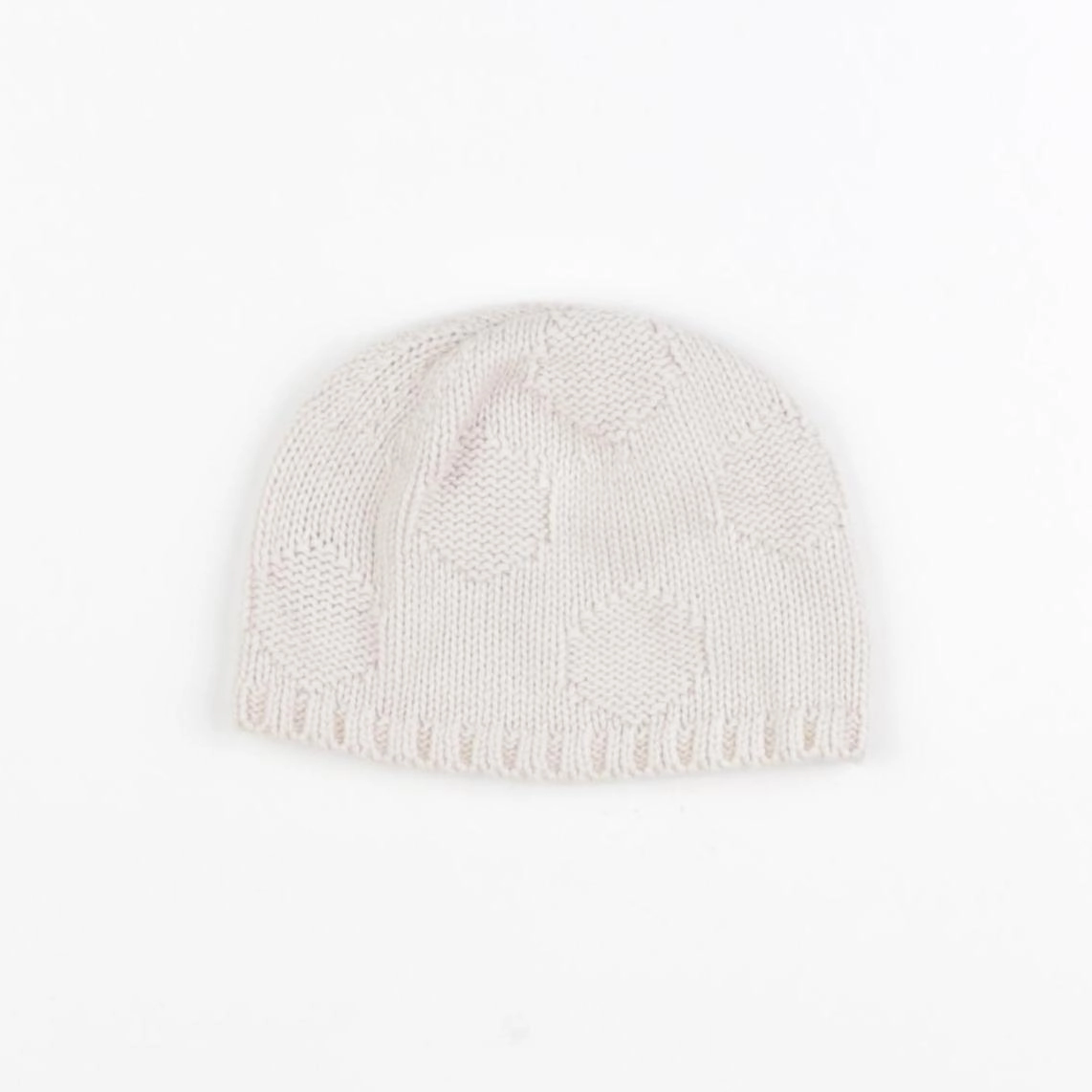 Petit Bateau - bonnet beige - 3/6 mois