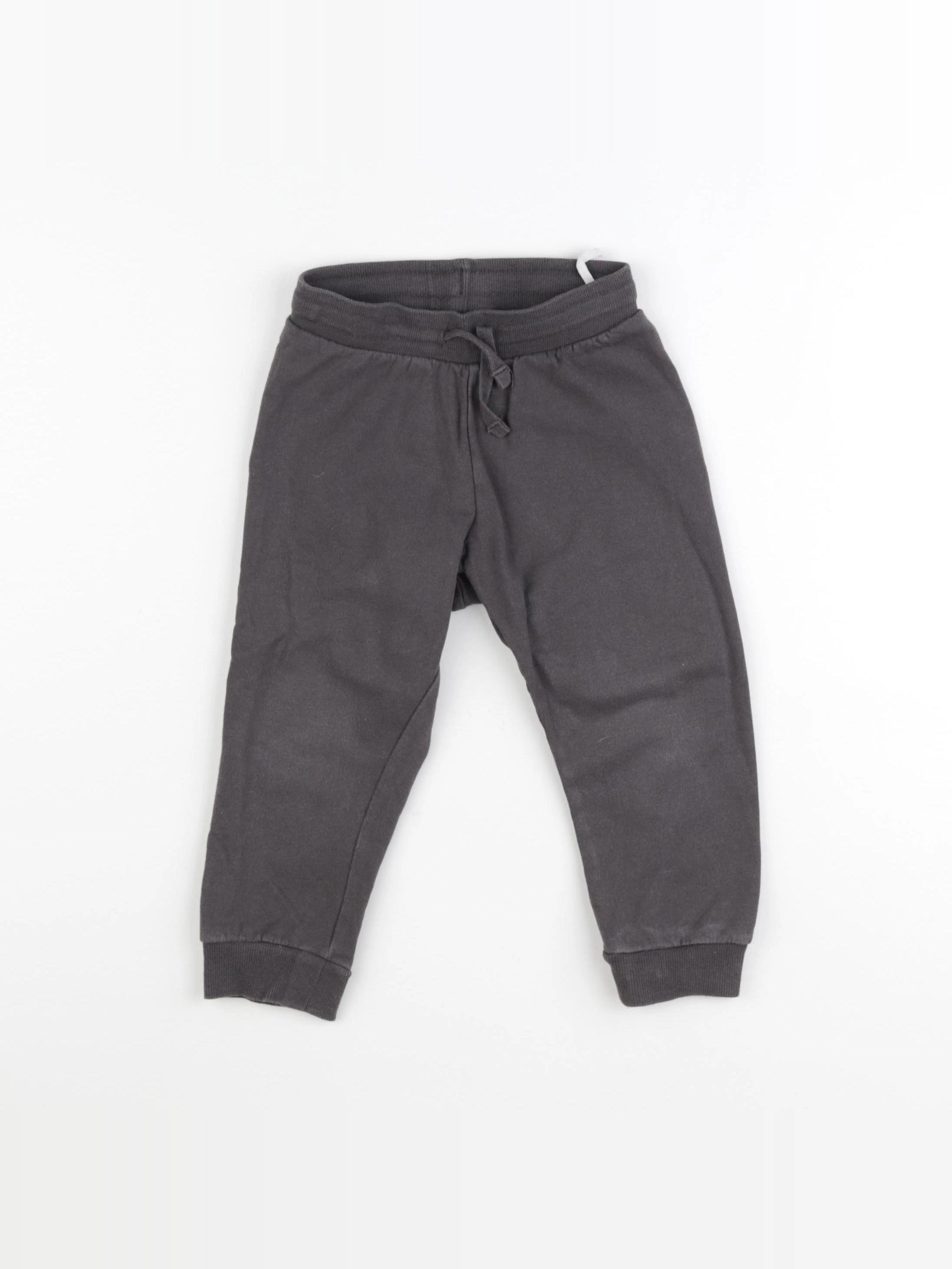 H&M - pantalon gris - 18/24 mois