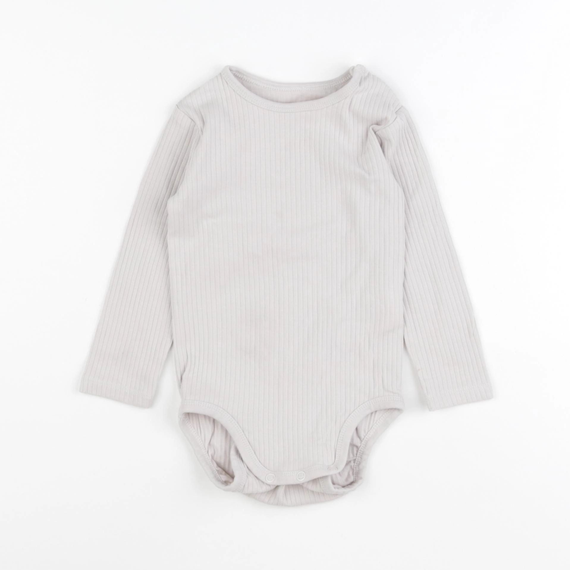 H&M - body beige - 9/12 mois