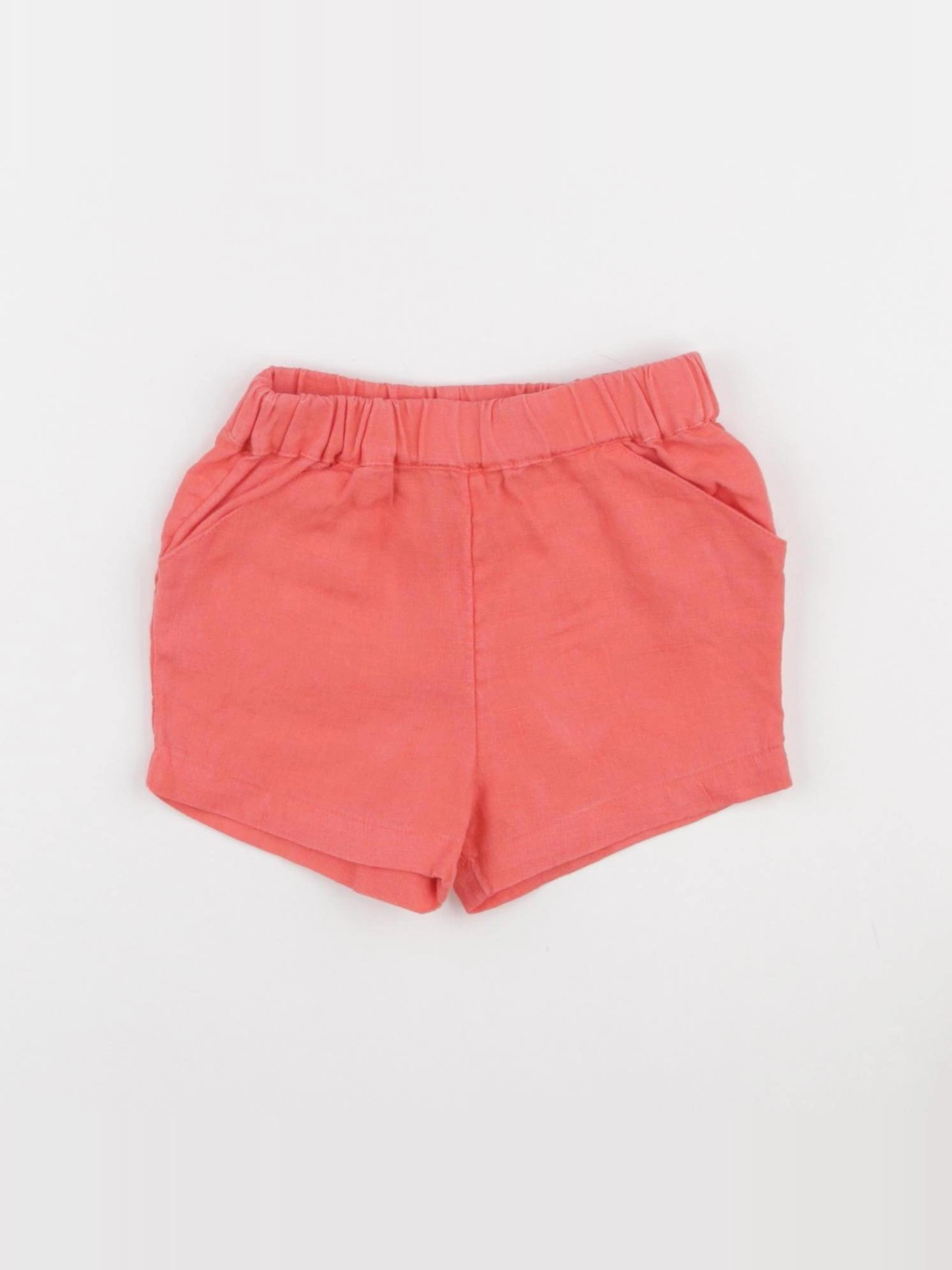 Petit Bateau - short rose - 6 mois