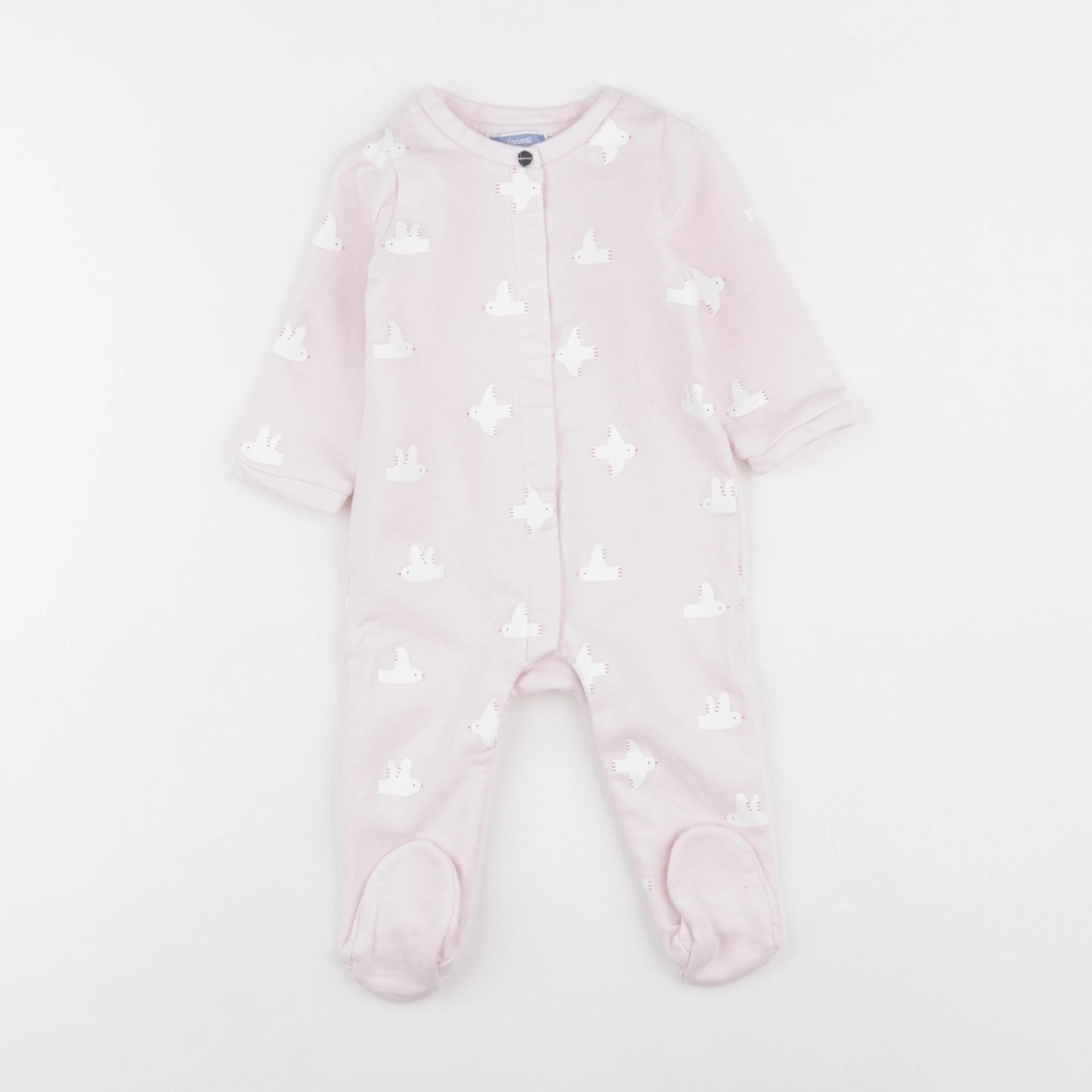 Jacadi - pyjama coton rose - 9 mois