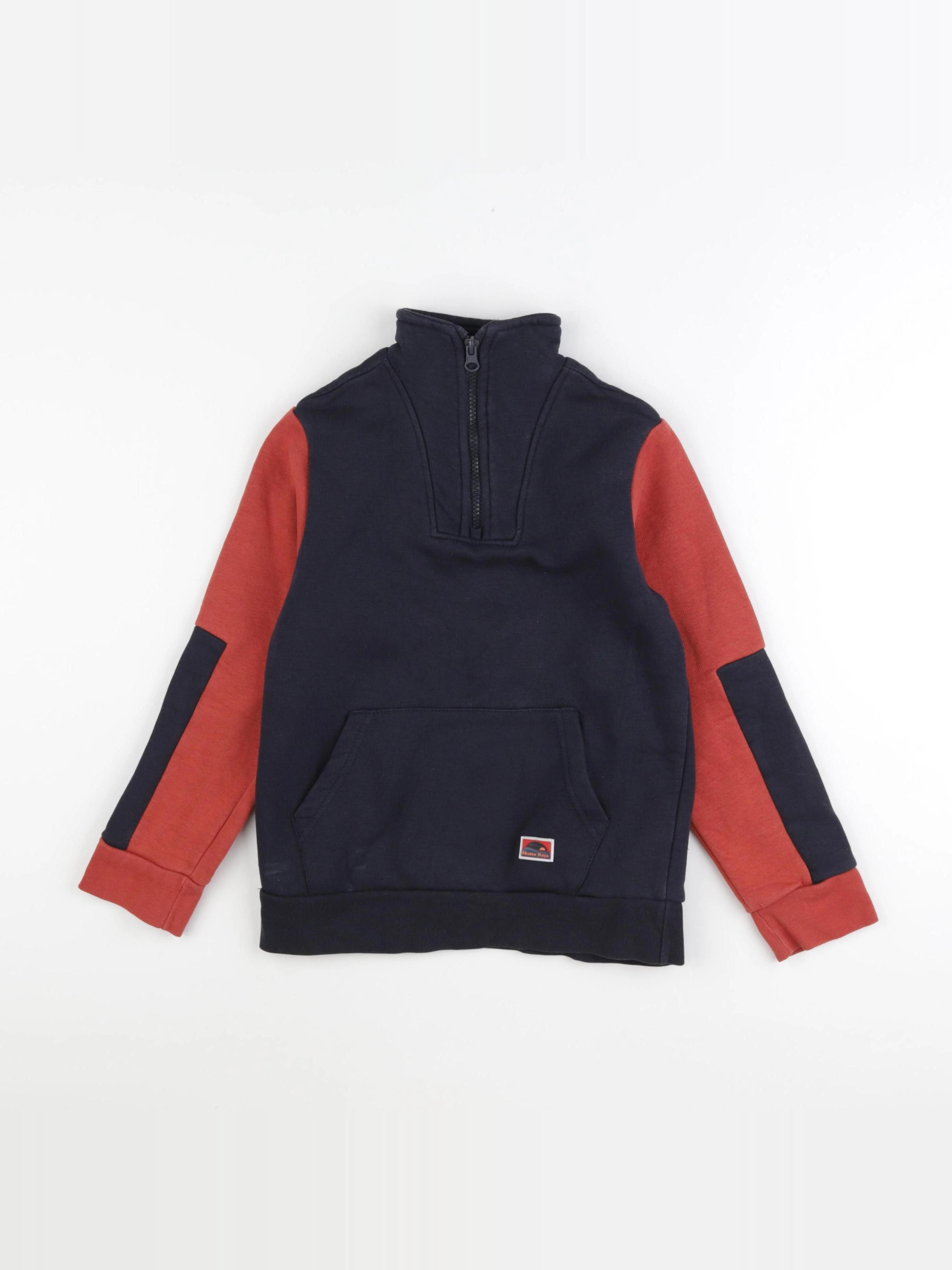 Tape à l'oeil - sweat bleu - 8 ans