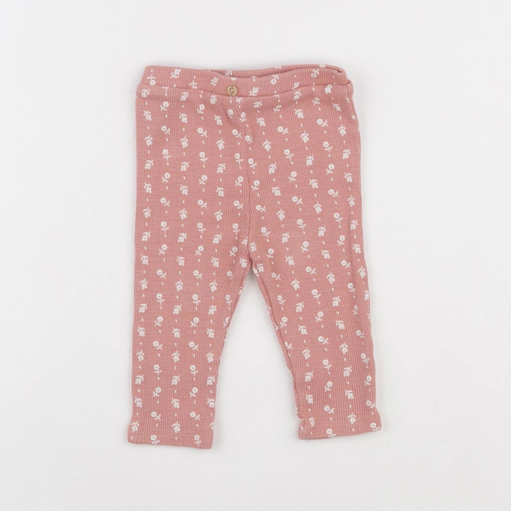 Vertbaudet - legging rose - 9 mois
