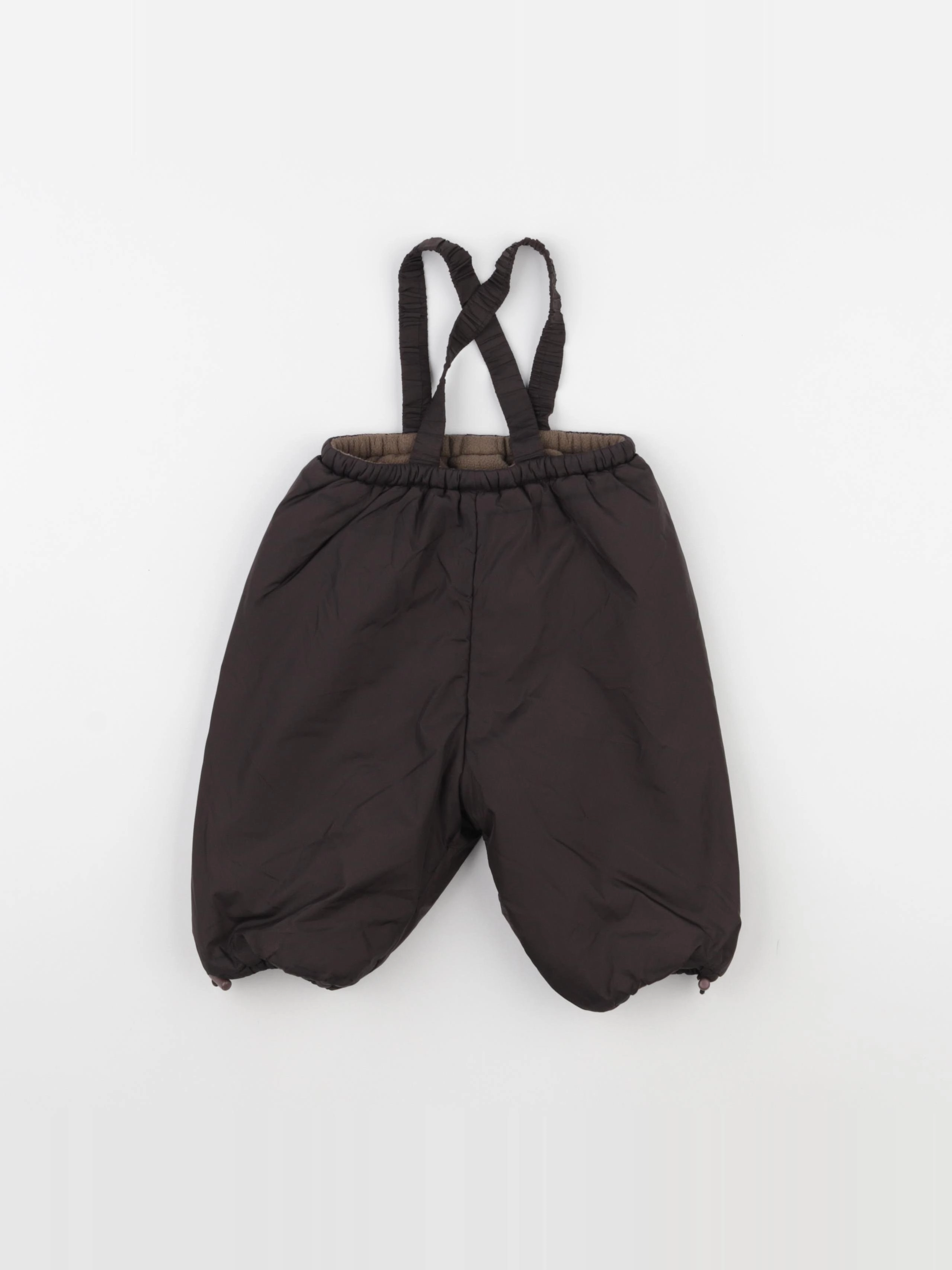 Bonpoint - pantalon doublé marron - 6 mois