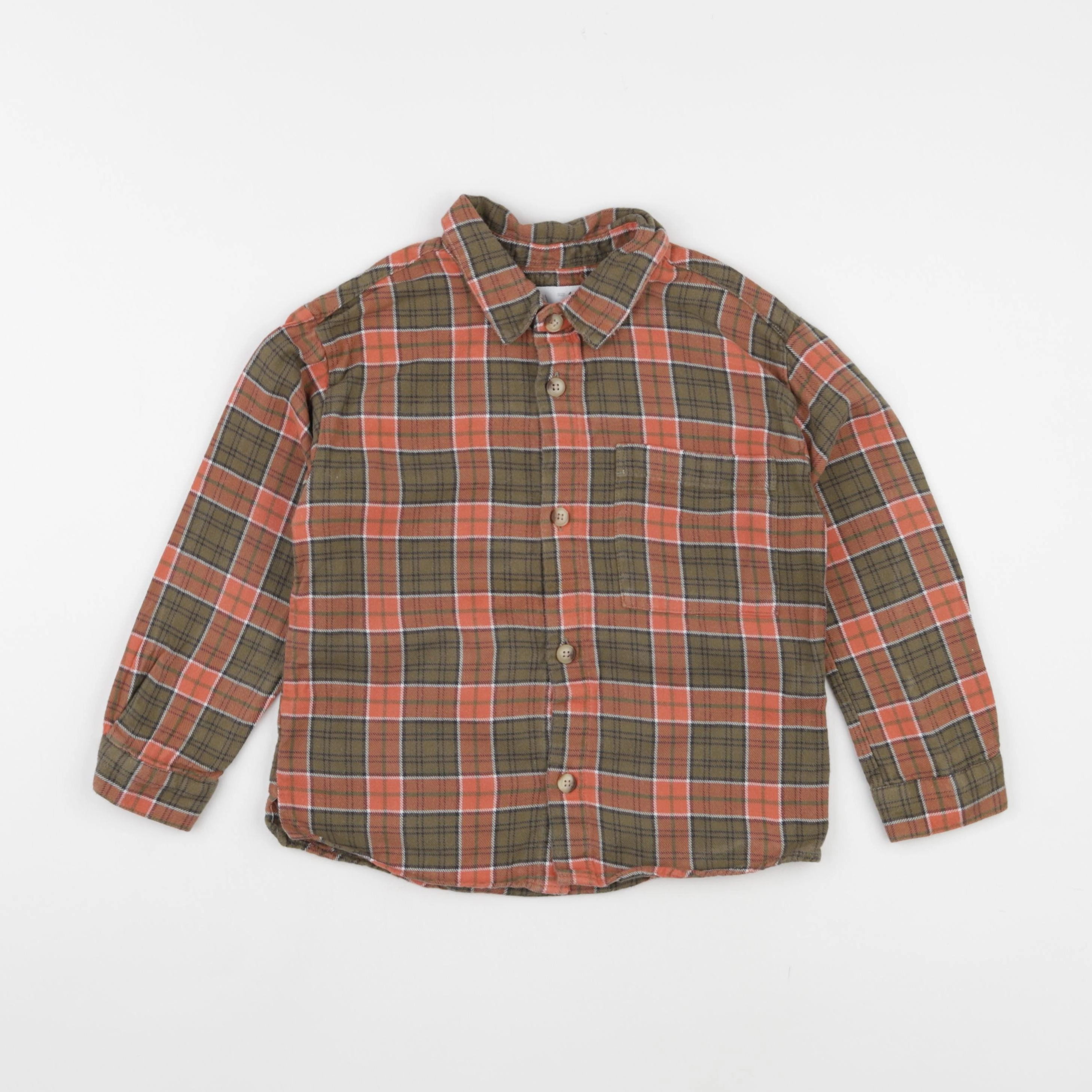 Zara - chemise marron - 4/5 ans