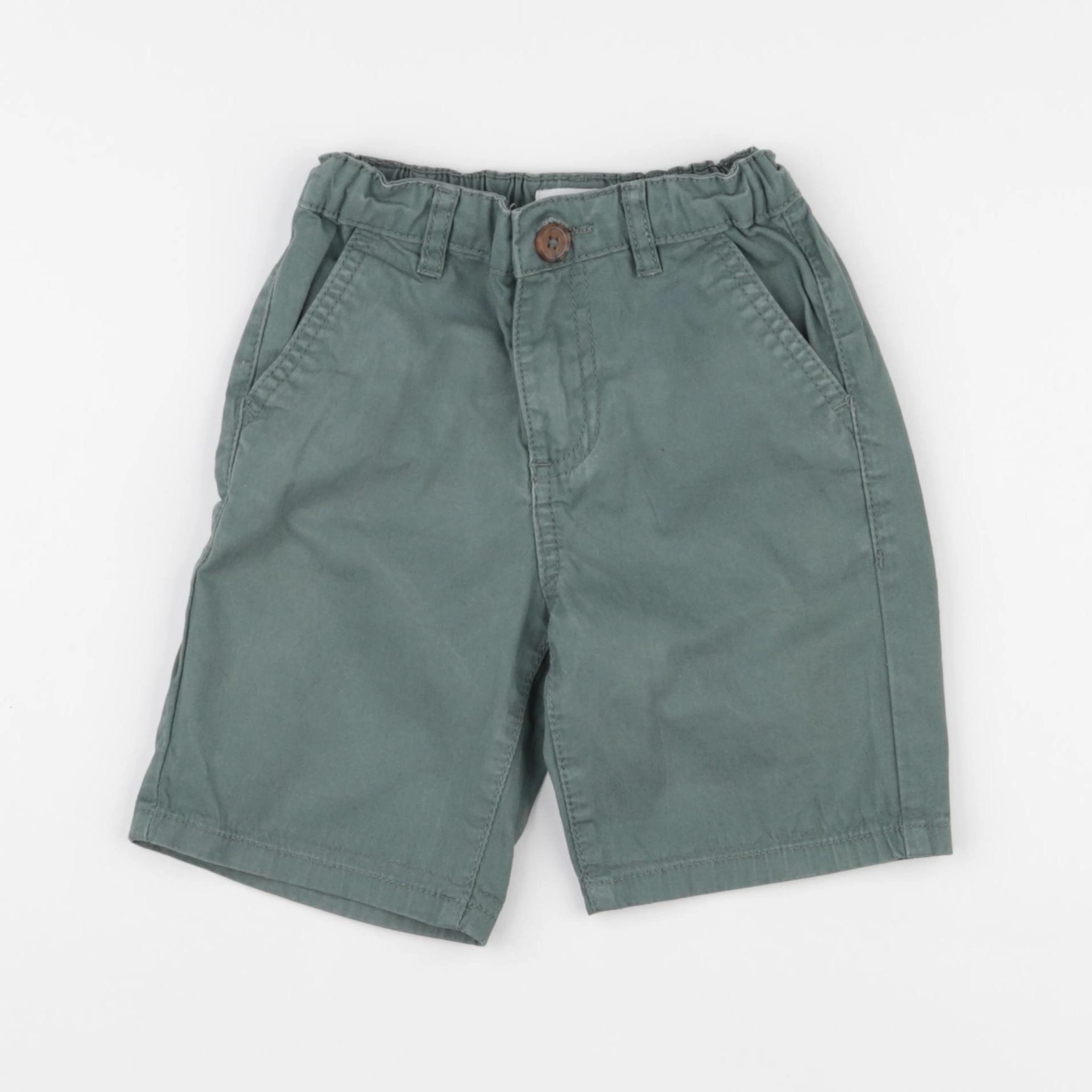 Vertbaudet - short vert - 4 ans