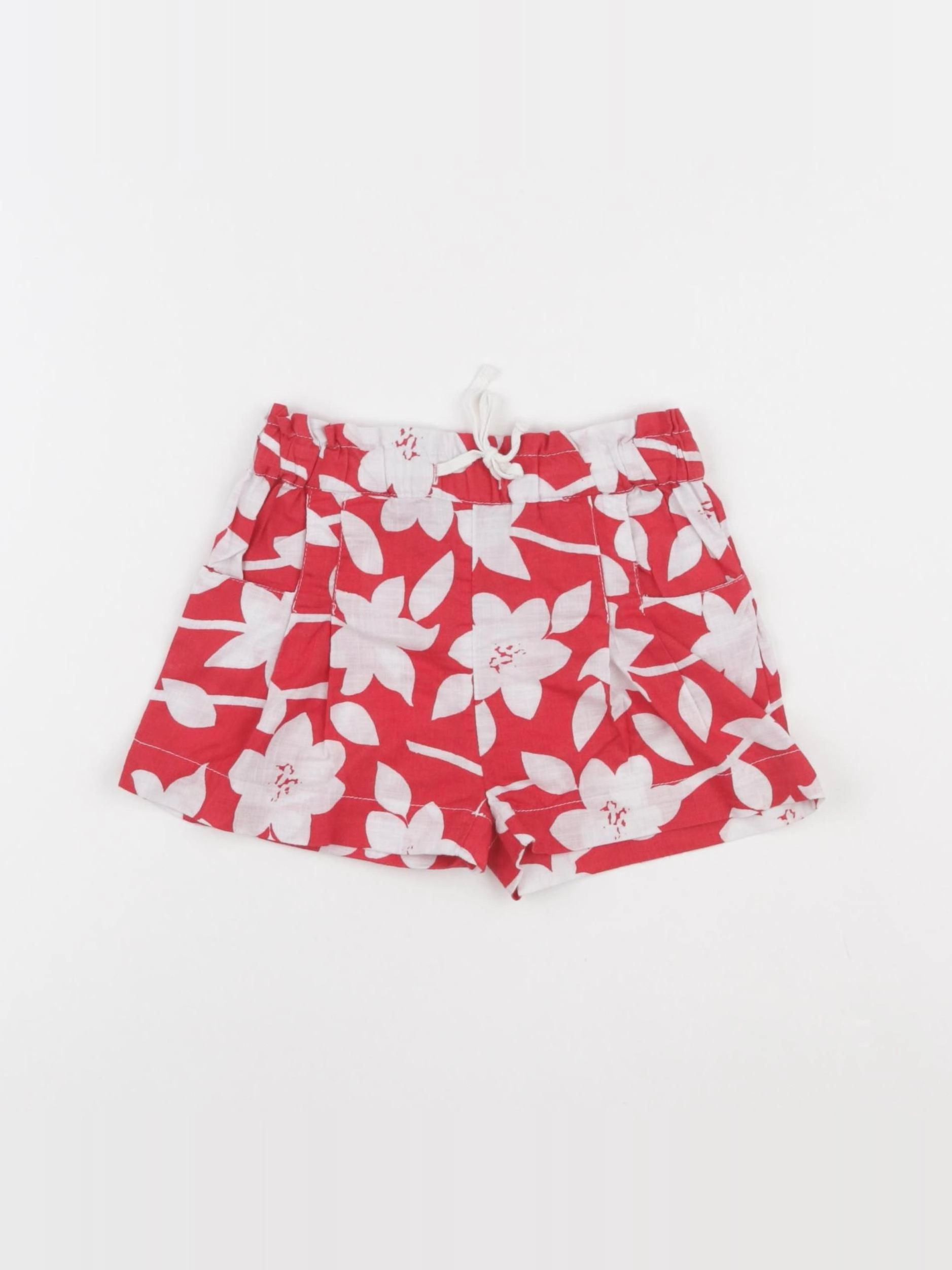 Boutchou - short rouge - 24 mois