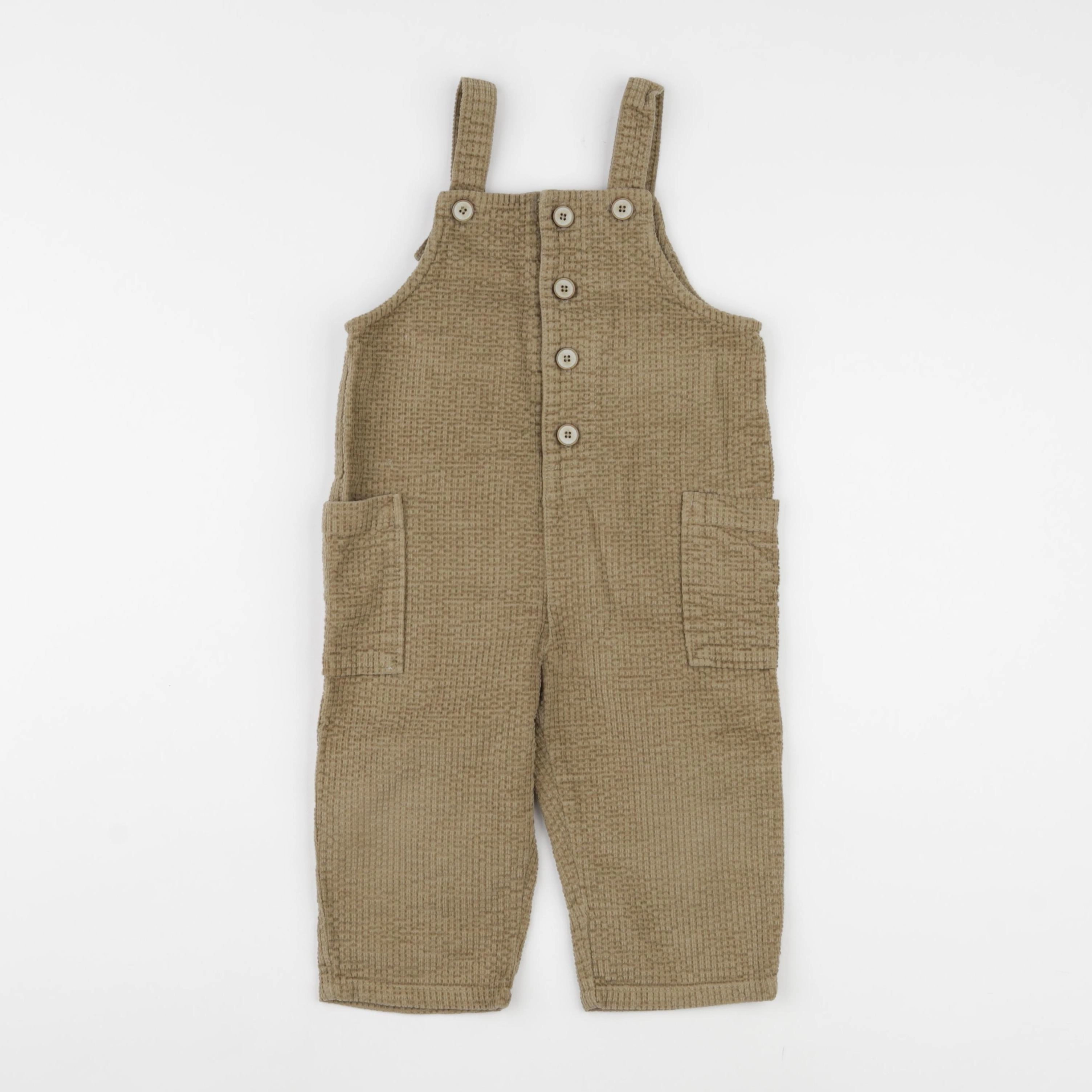 Zara - combinaison vert - 12/18 mois