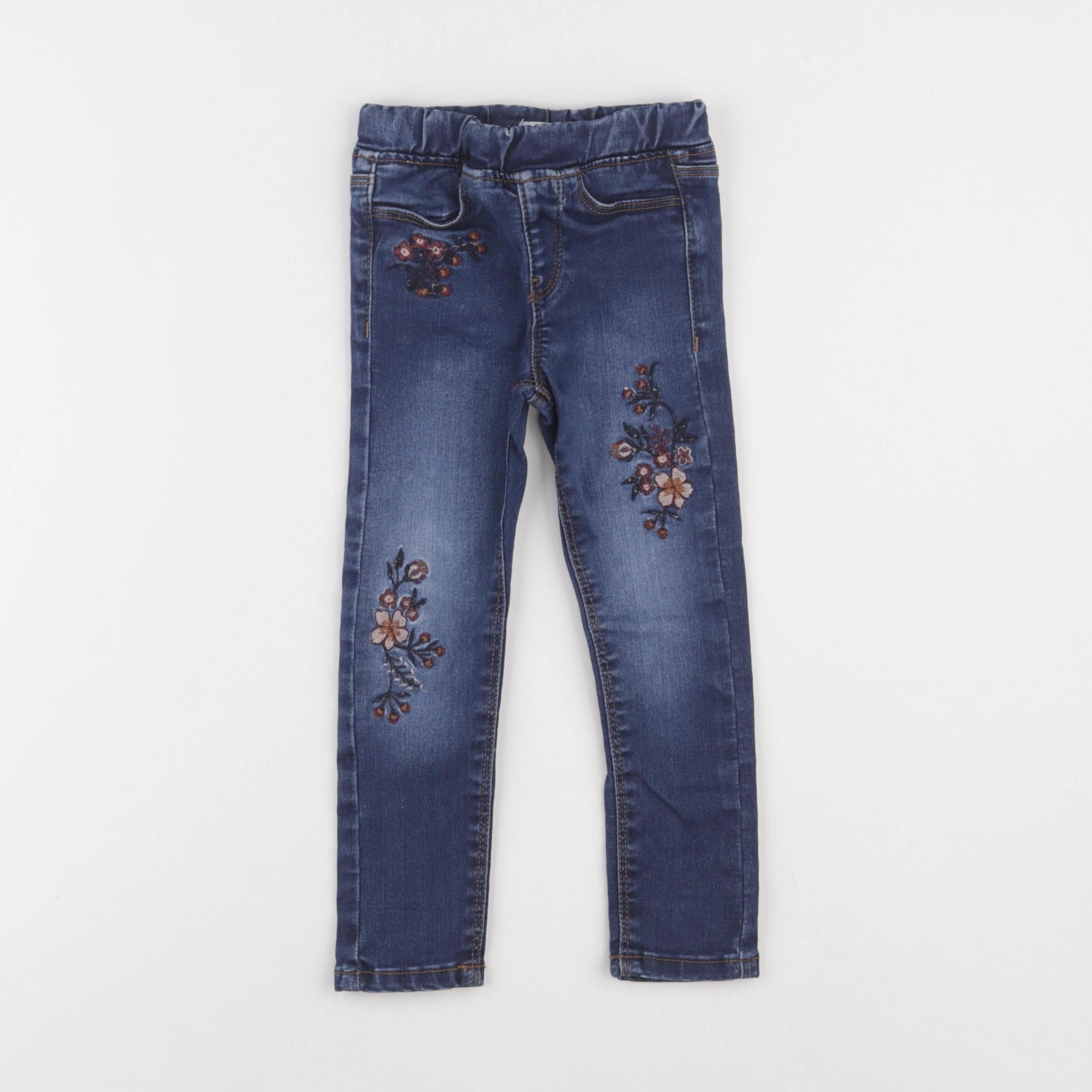 Vertbaudet - jegging bleu - 3 ans
