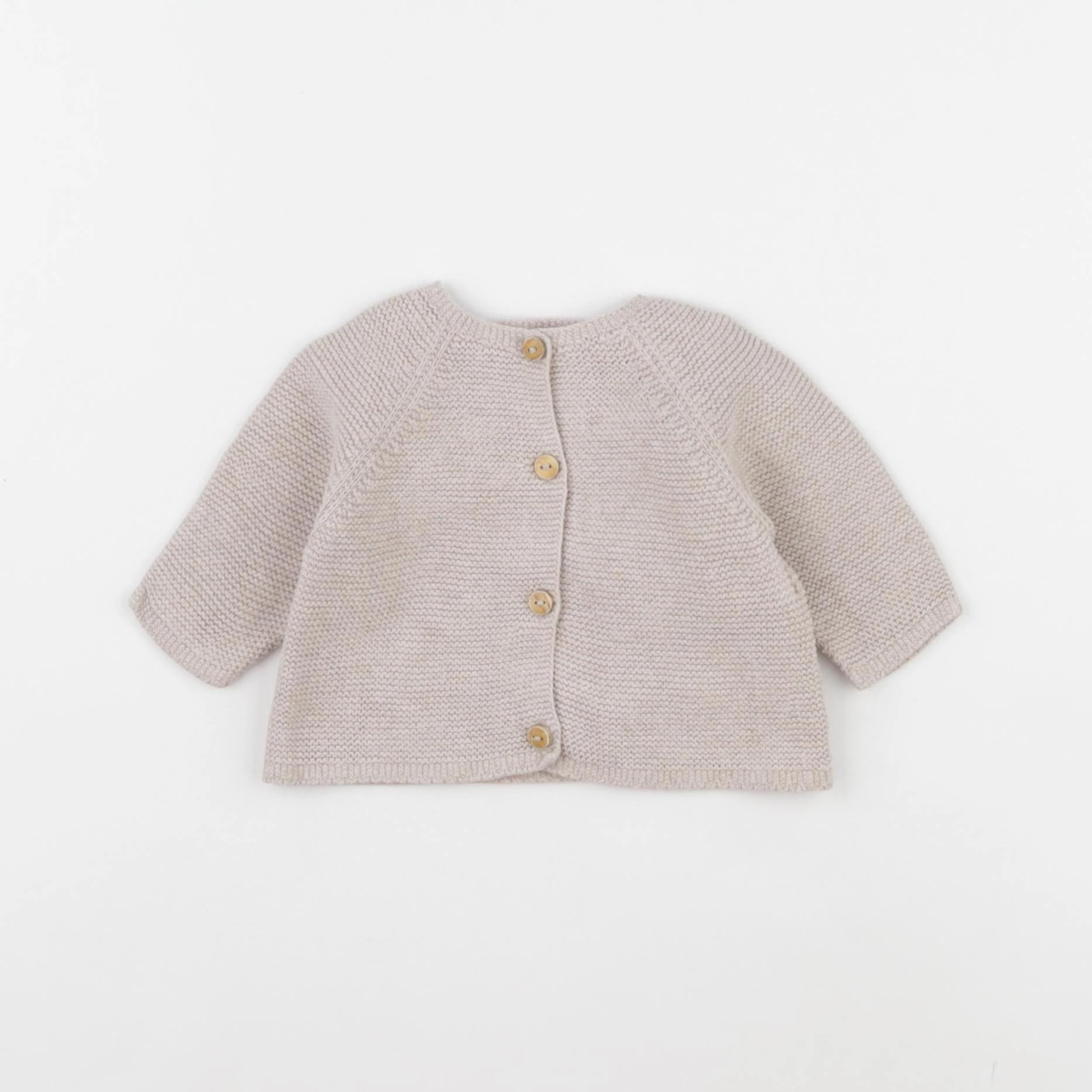 Zara - gilet beige - 0/1 mois