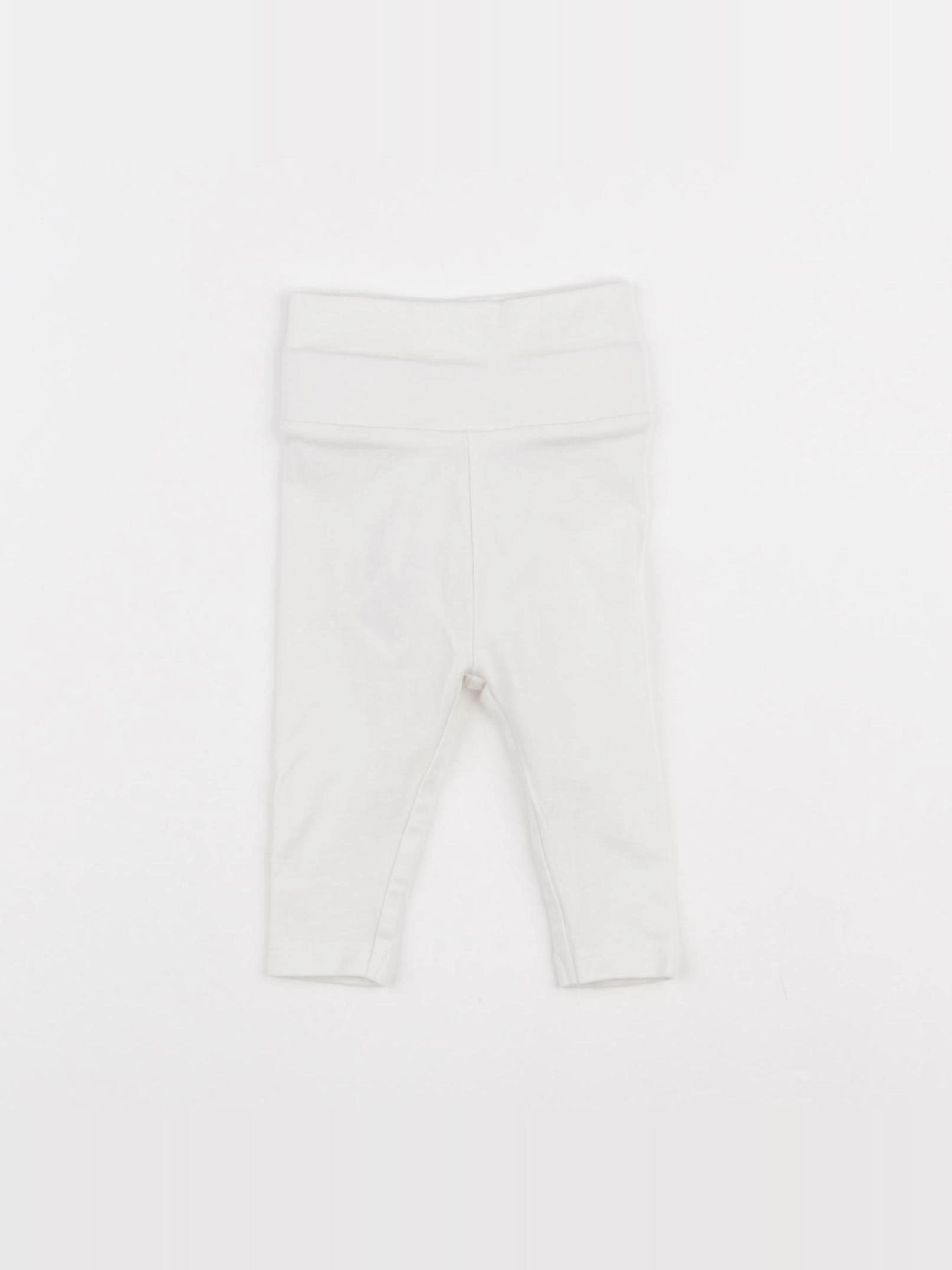 Vertbaudet - legging blanc - 1 mois