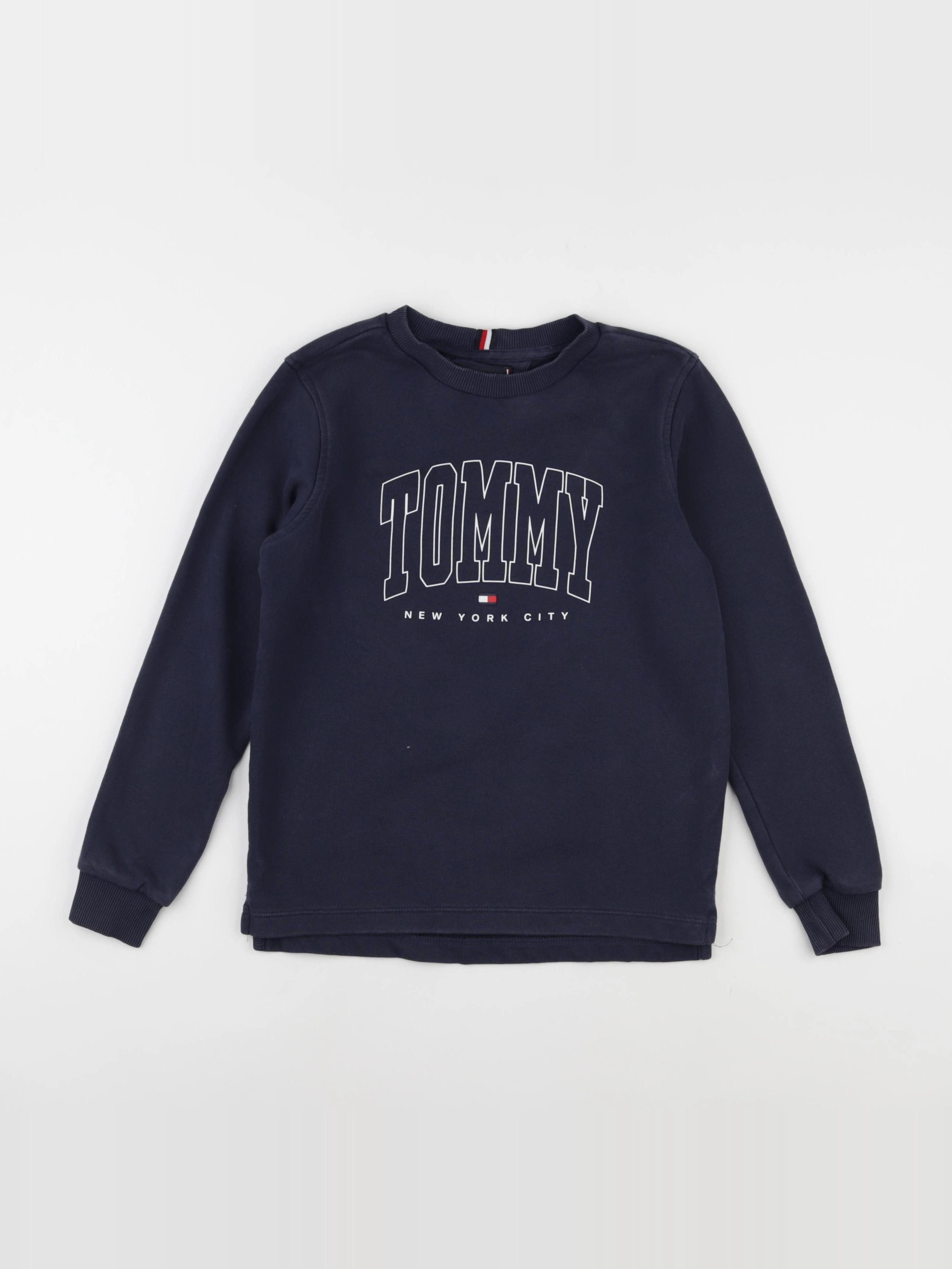 Tommy Hilfiger - sweat bleu - 10 ans