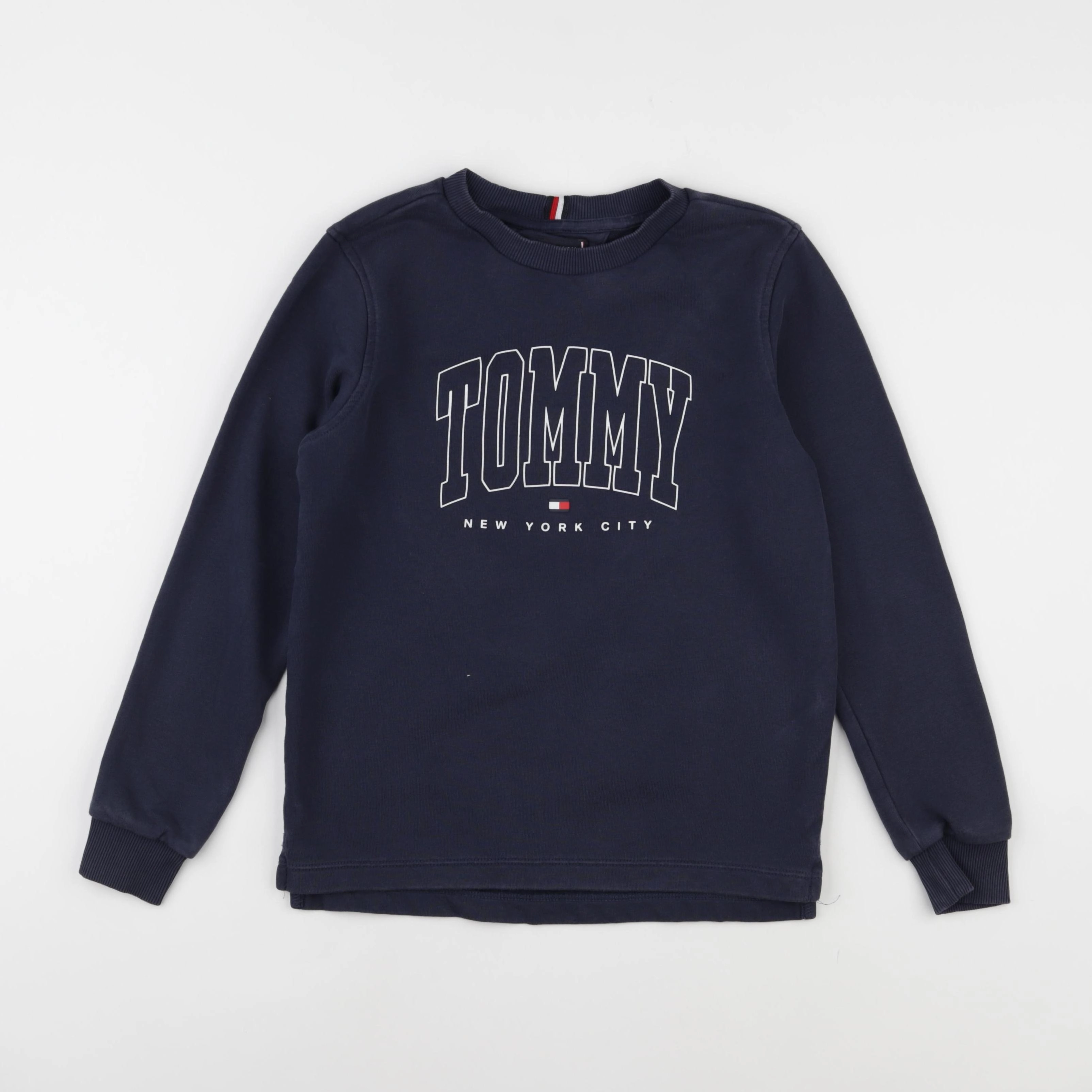 Tommy Hilfiger - sweat bleu - 10 ans