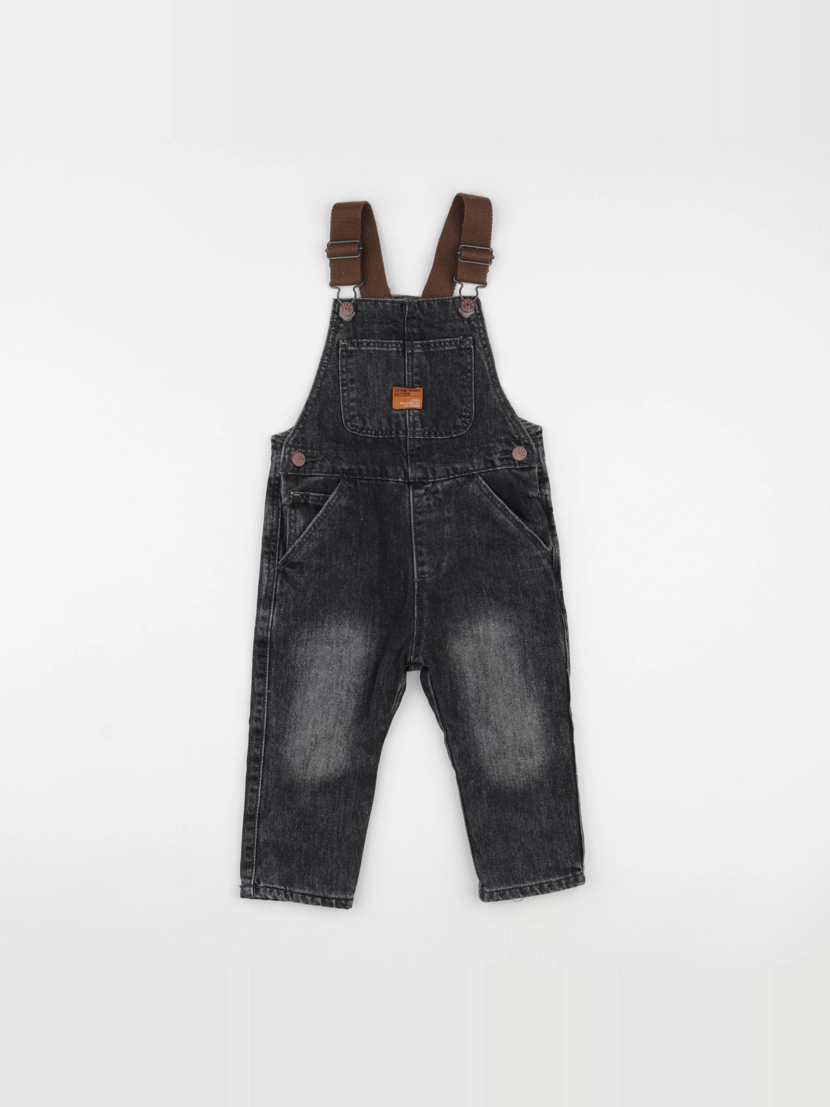 Zara - salopette gris - 18/24 mois