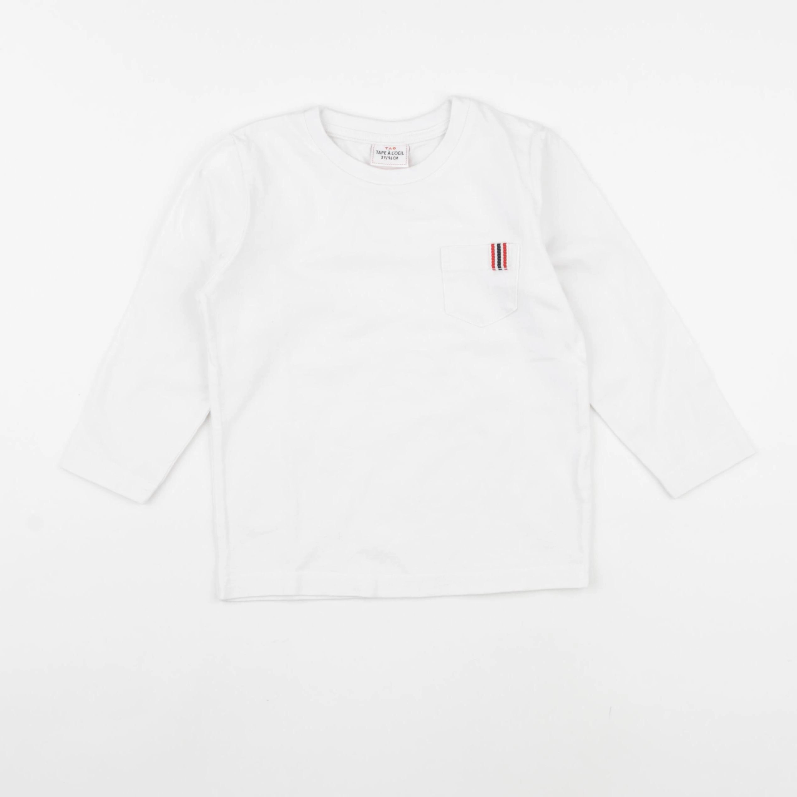 Tape à l'oeil - tee-shirt blanc - 3 ans