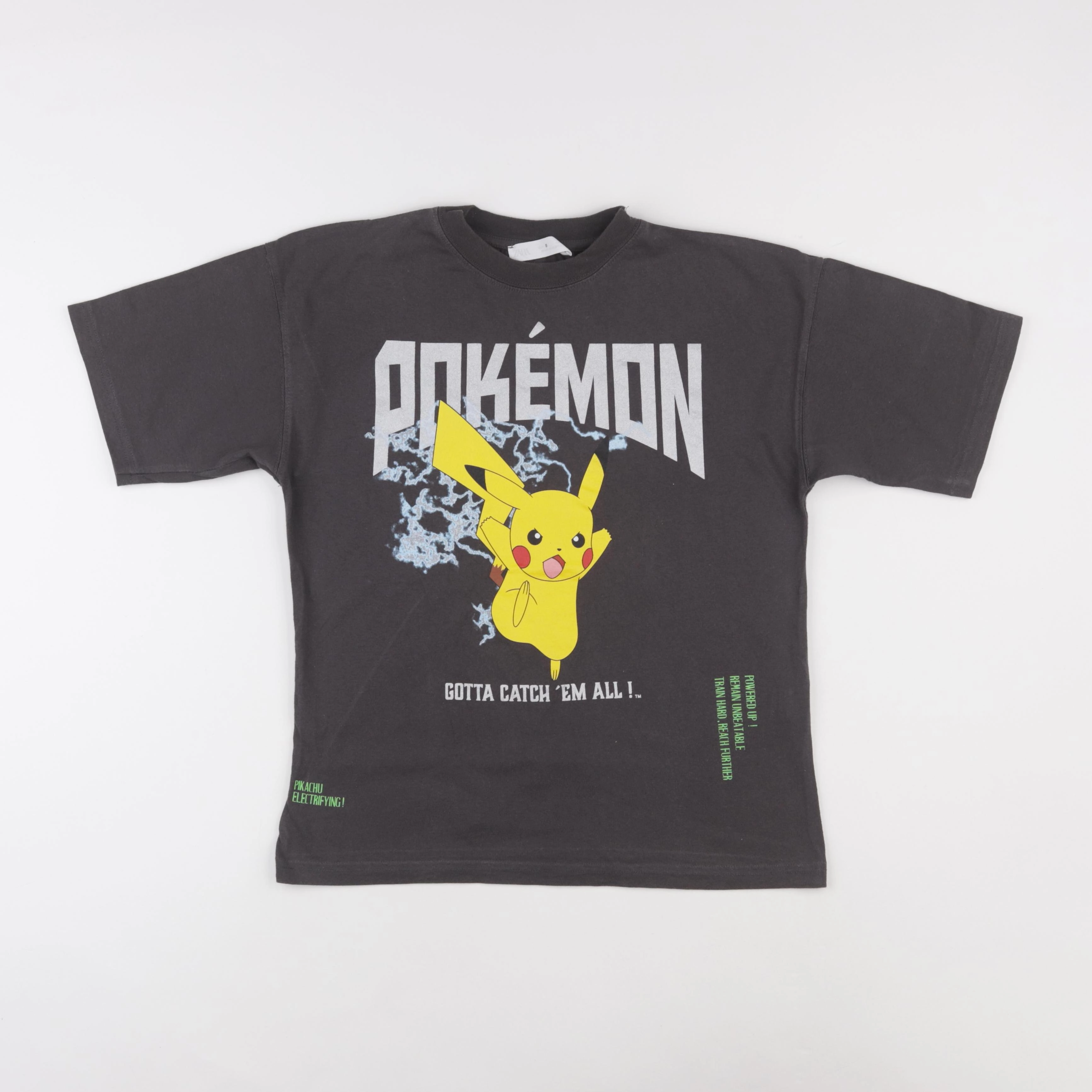 Zara - tee-shirt gris - 9 ans