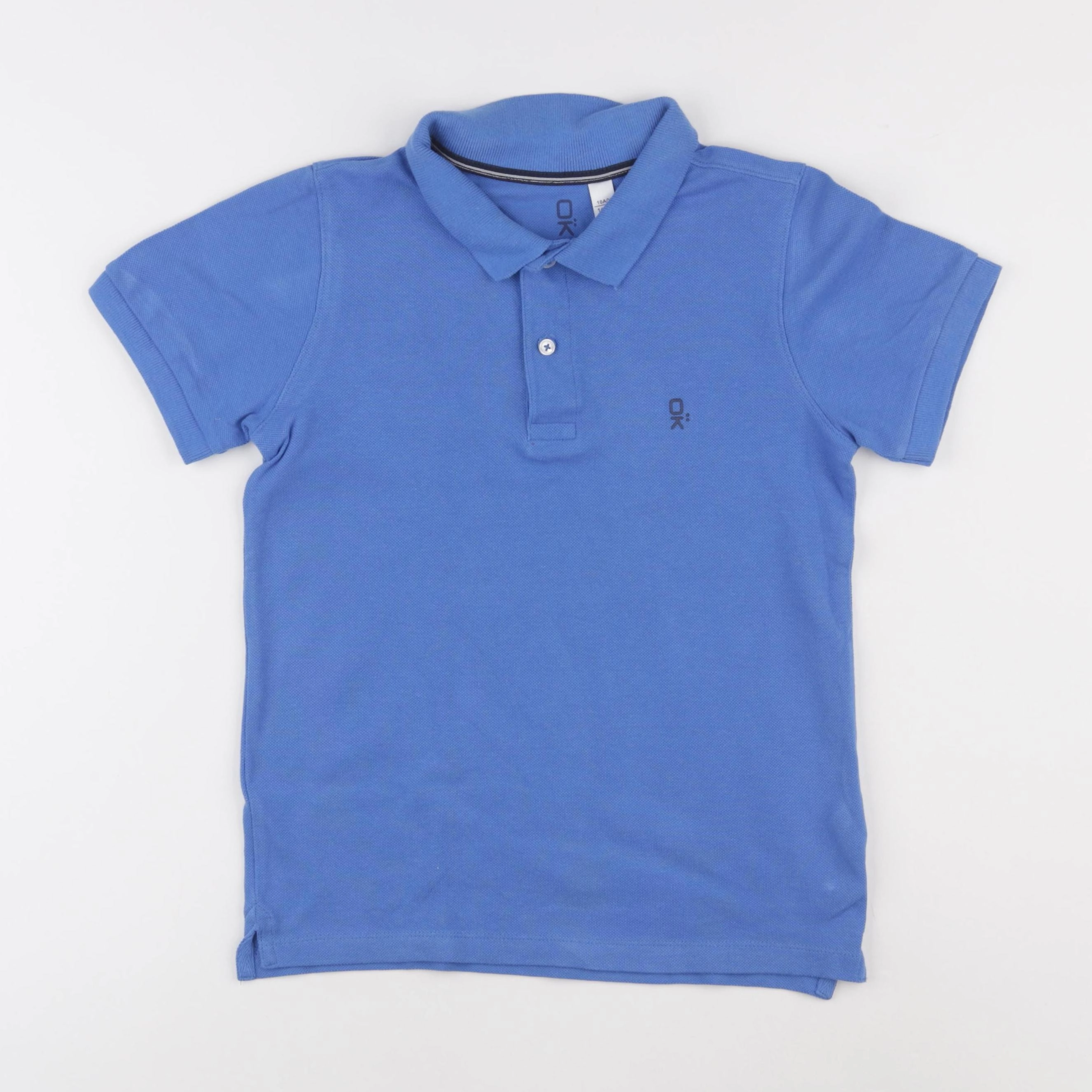 Okaidi - polo bleu - 10 ans