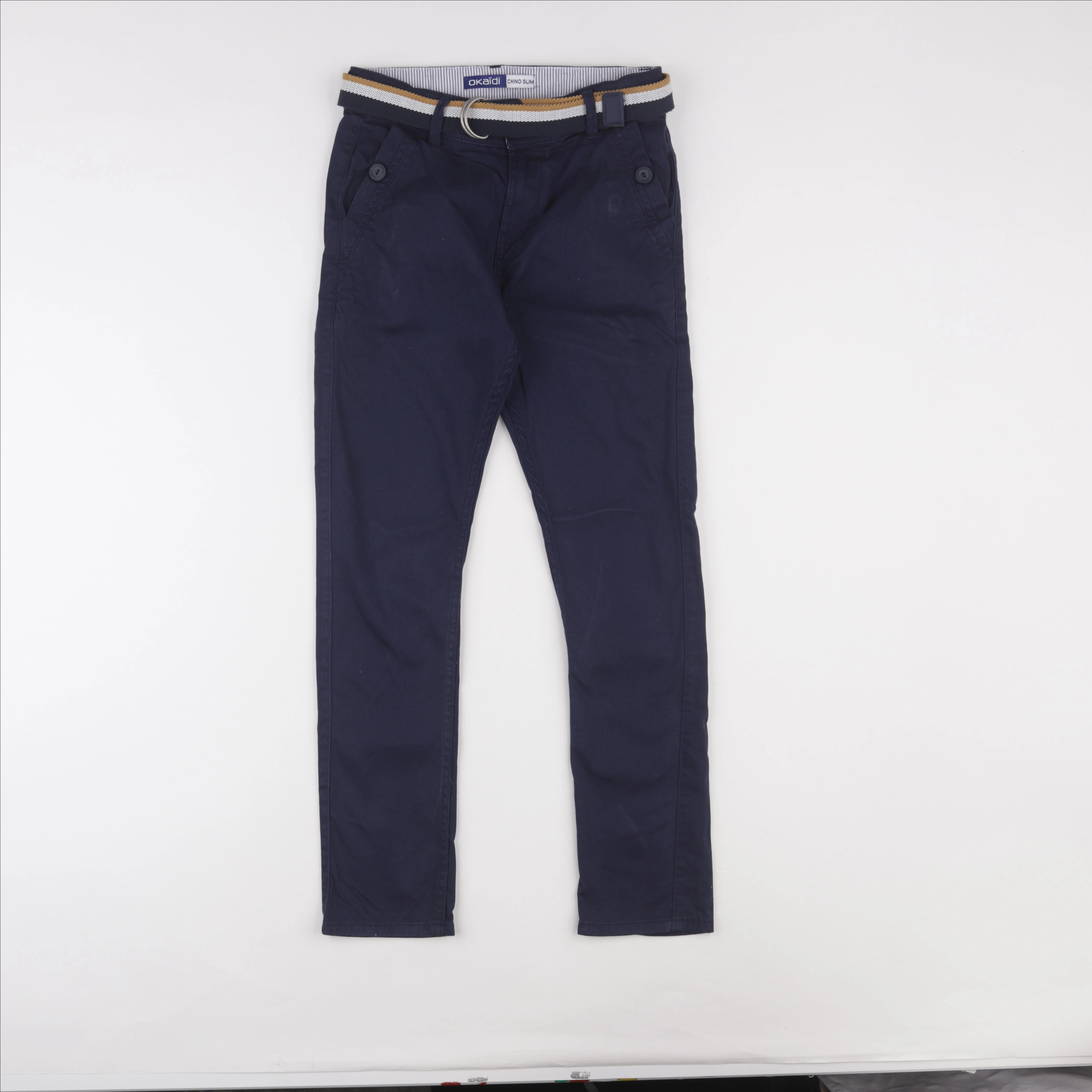 Okaidi - pantalon bleu - 10 ans
