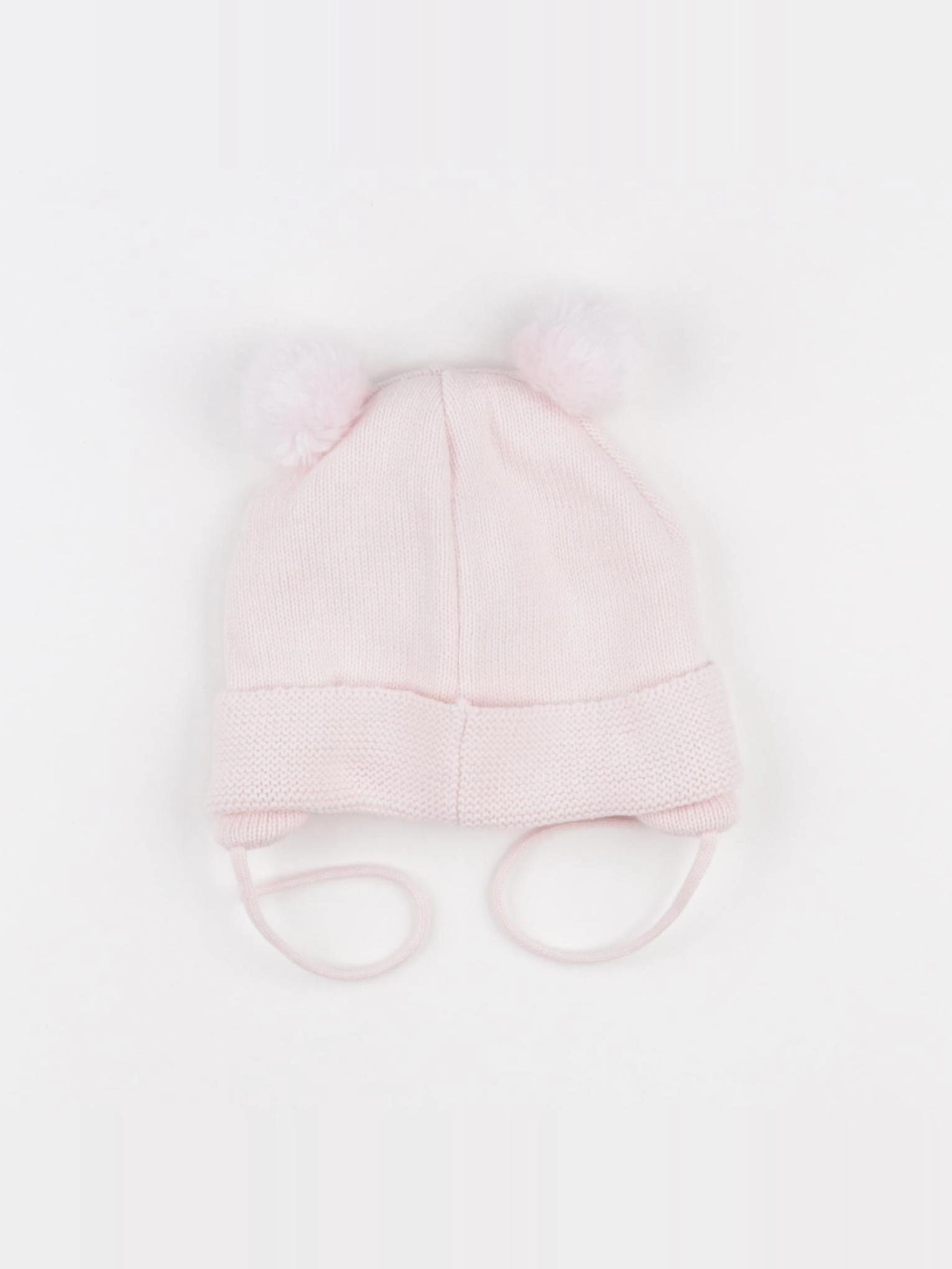 H&M - bonnet rose - 1 an à 2 ans