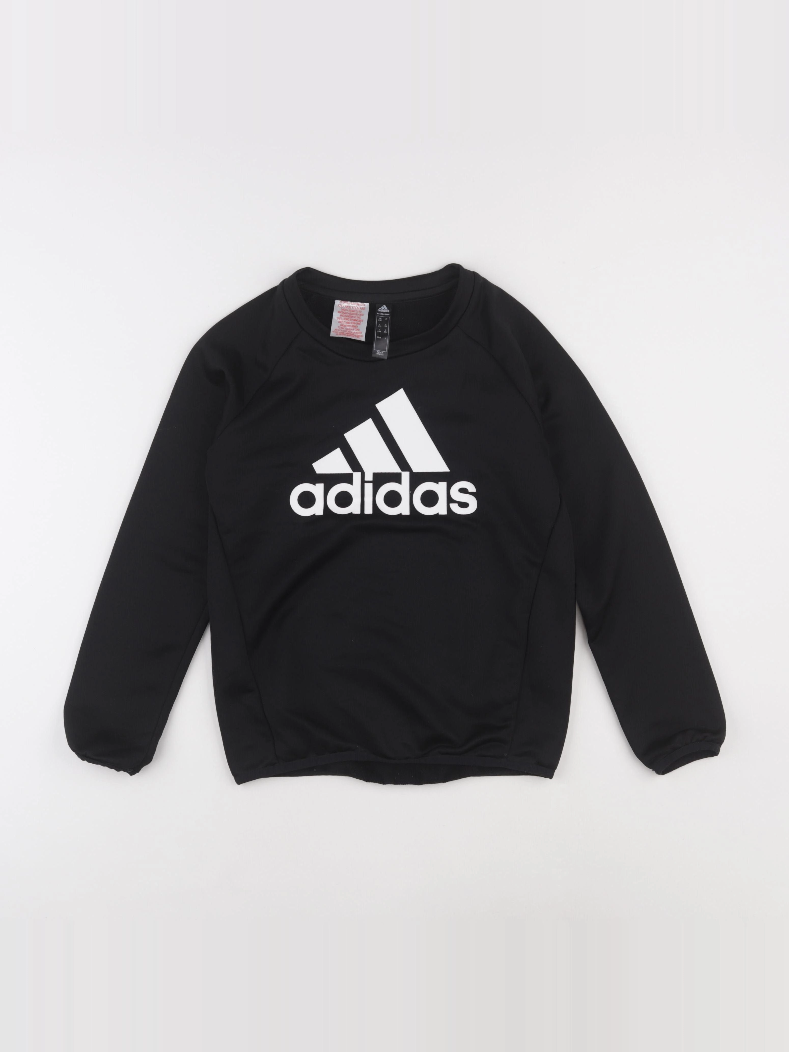 Adidas - sweat noir - 8 ans