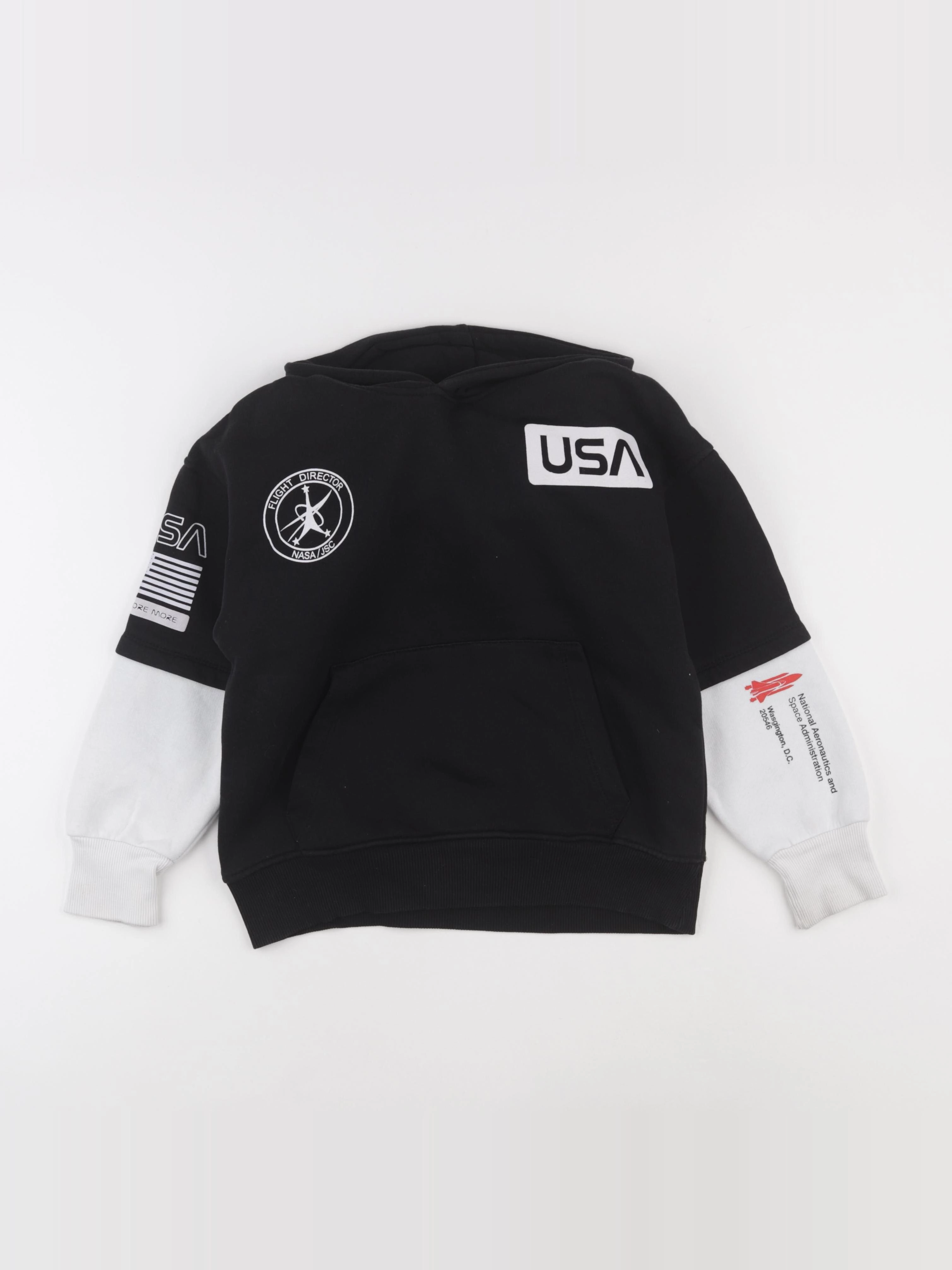 Zara - sweat noir - 9 ans