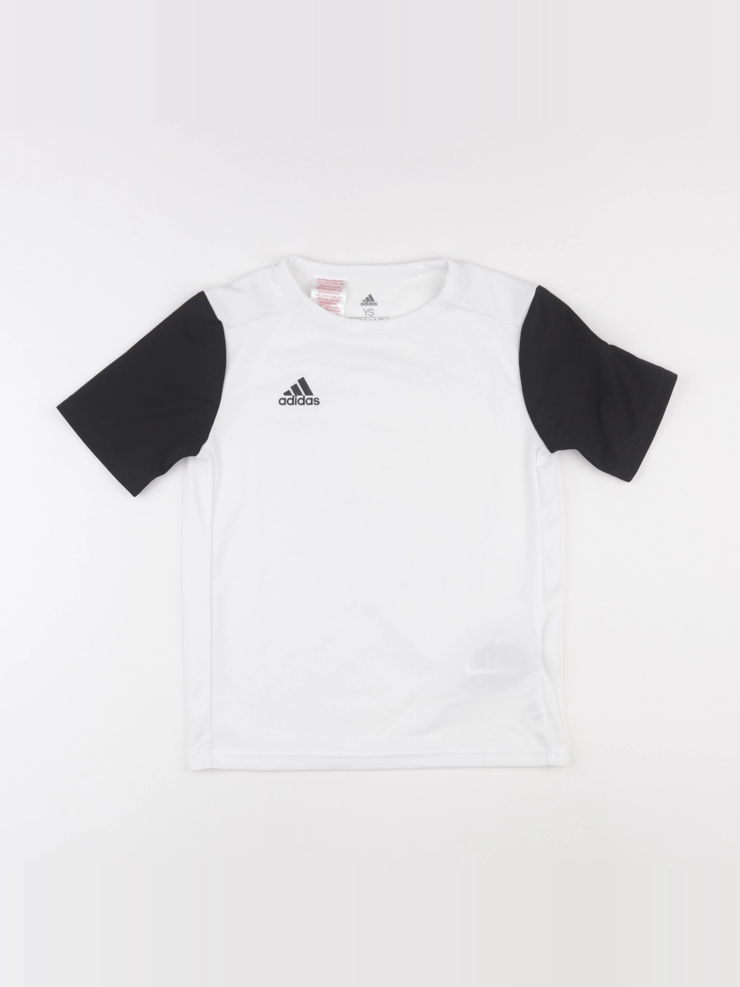 Adidas - tee-shirt blanc - 9/10 ans